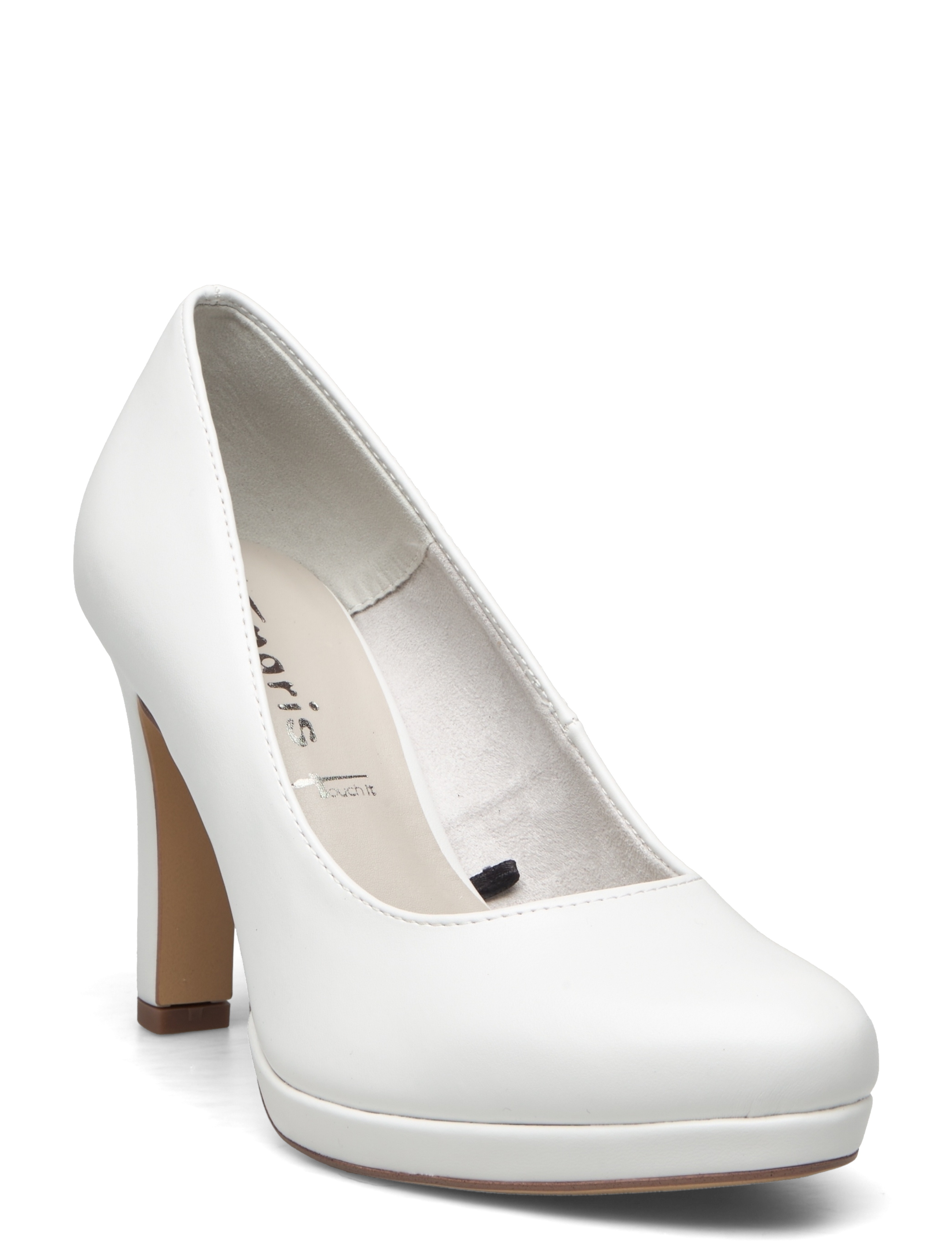 Tamaris Women Court Sho - Brudesko - WHITE MATT / white