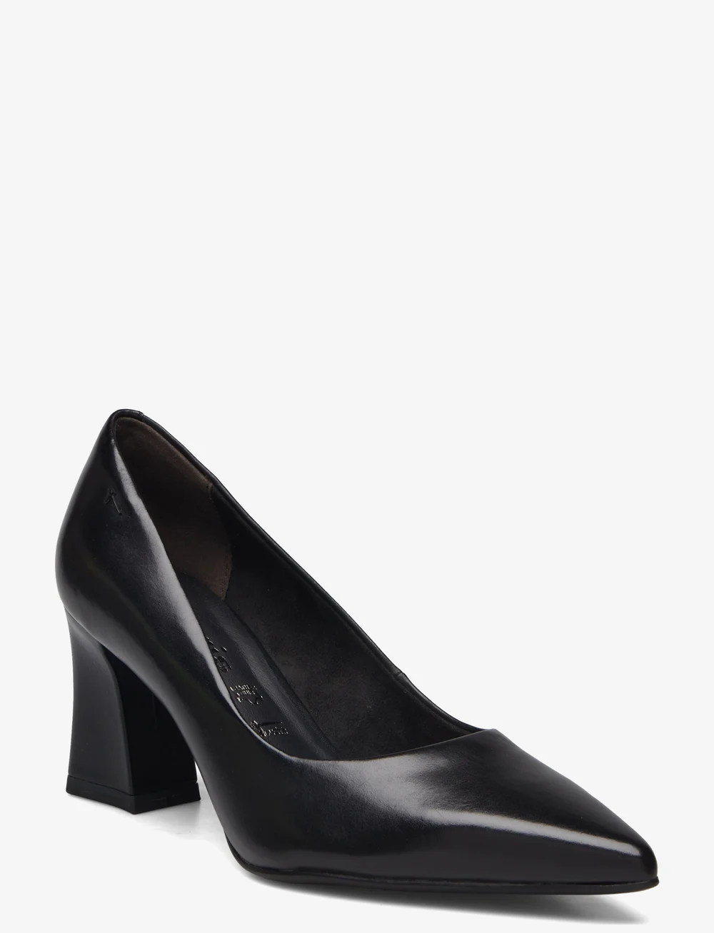 Tamaris - Women Court Sho - pumps - black leather - 0