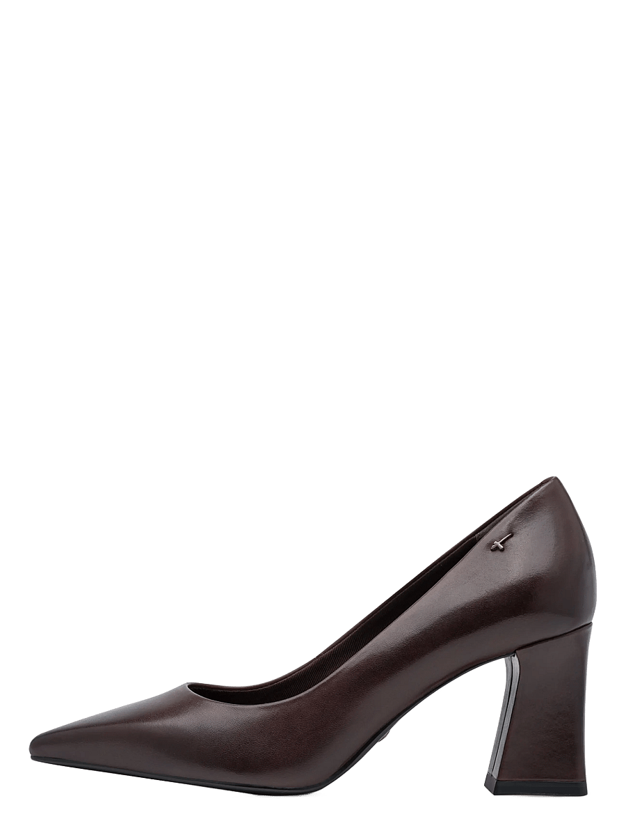 Tamaris - Women Court Sho - pumps - mahogany leather - 1