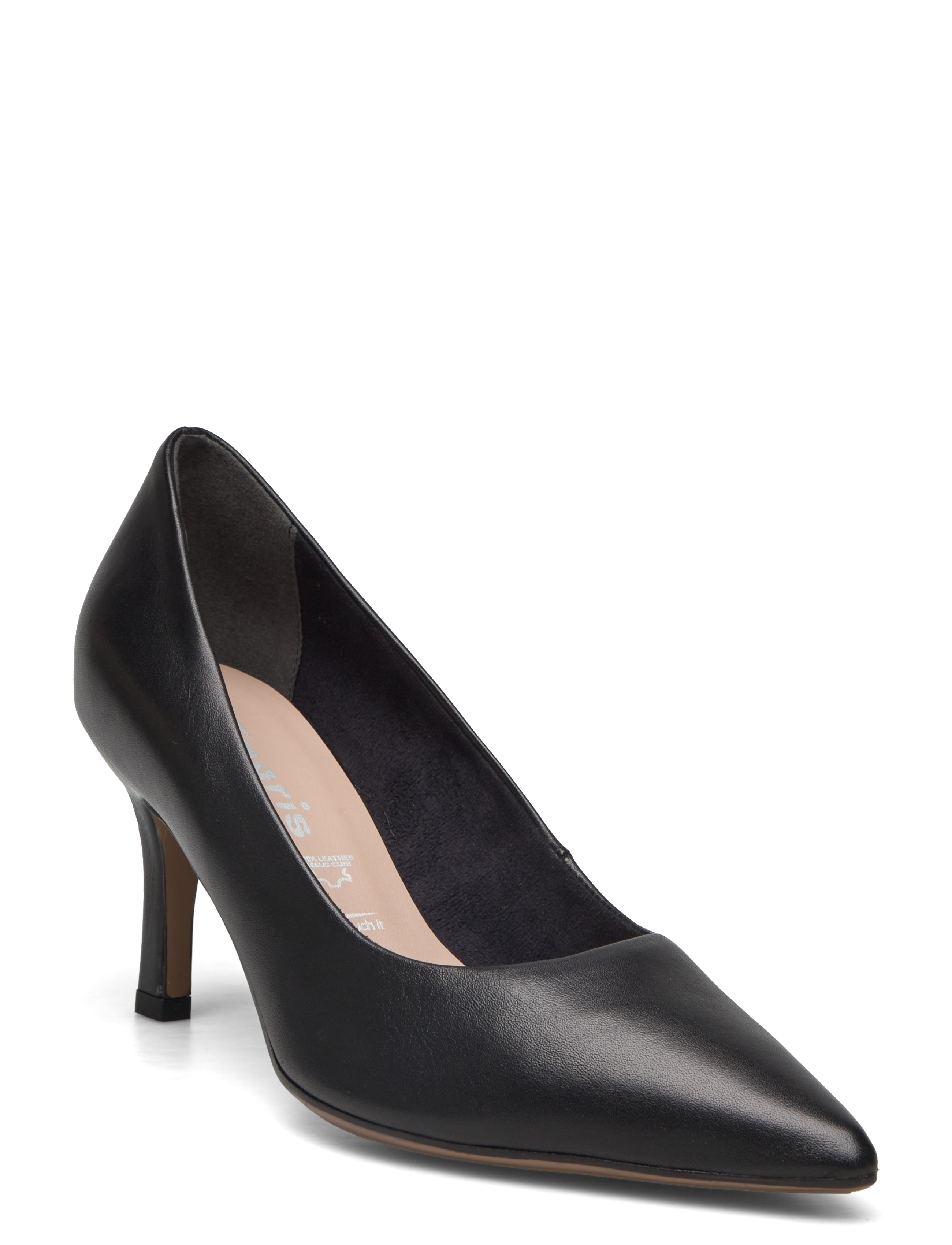 Tamaris Women Court Sho - Absatzschuhe - BLACK LEATHER / black