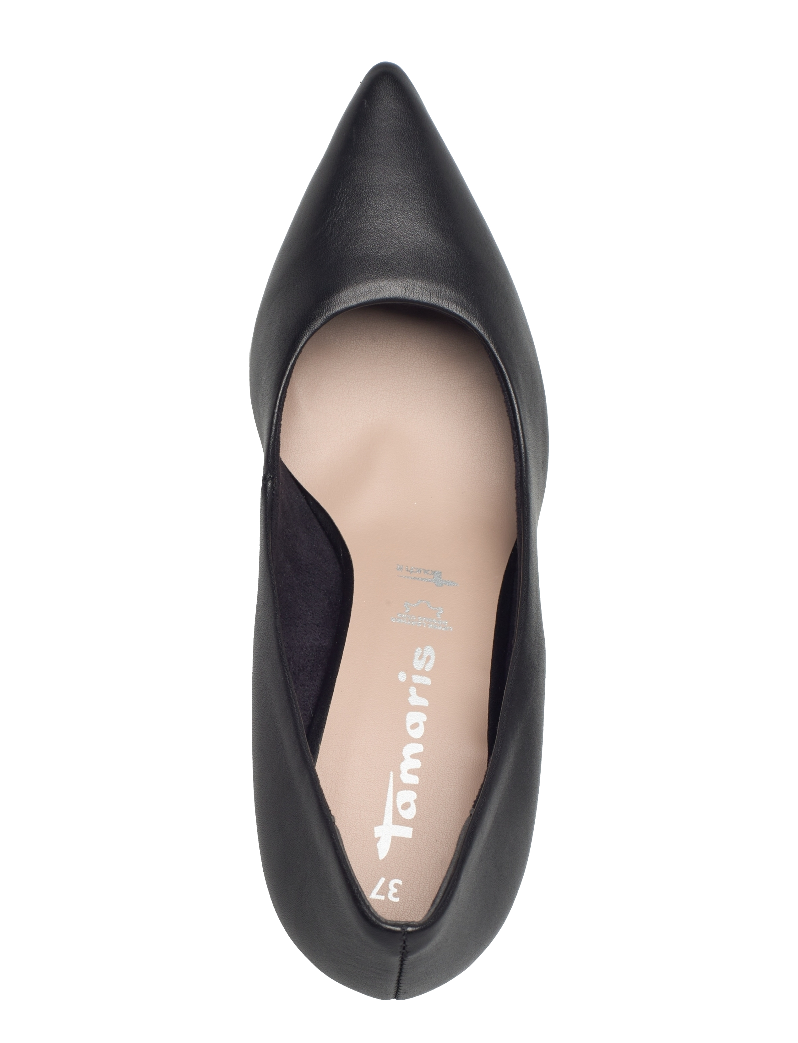 Tamaris - Women Court Sho - pumps - black leather - 3