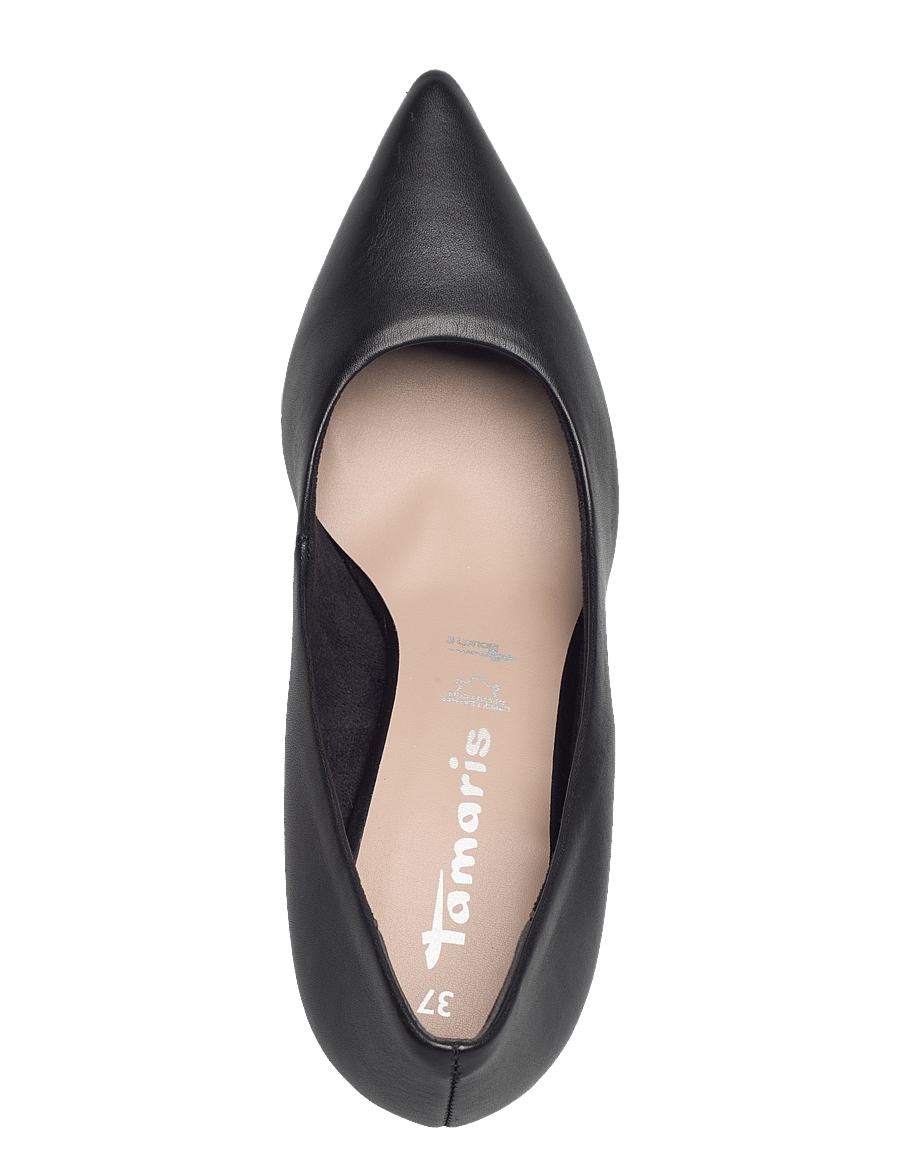 Tamaris - Women Court Sho - pumps - black leather - 3