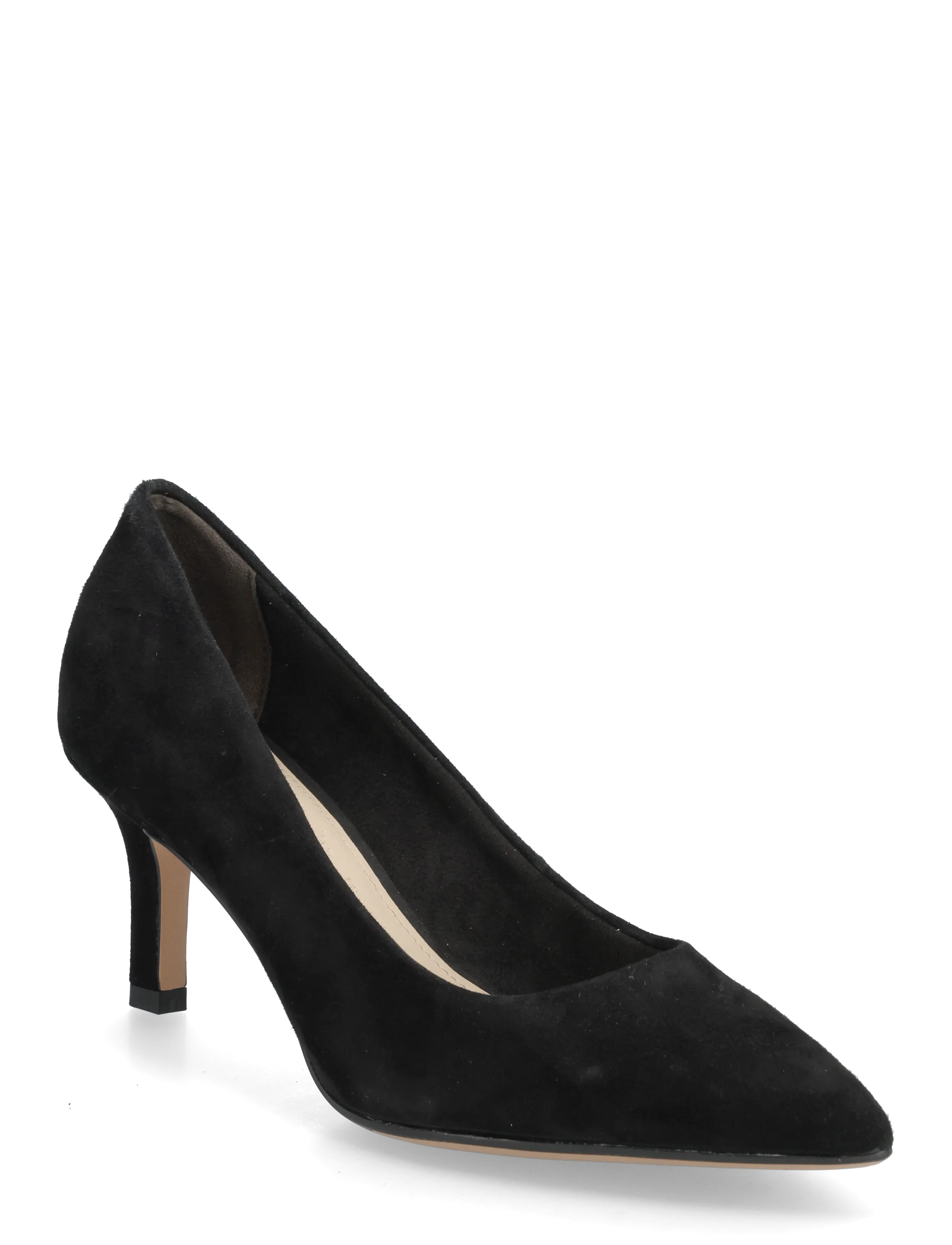 Women Court Sho - BLACK SUEDE