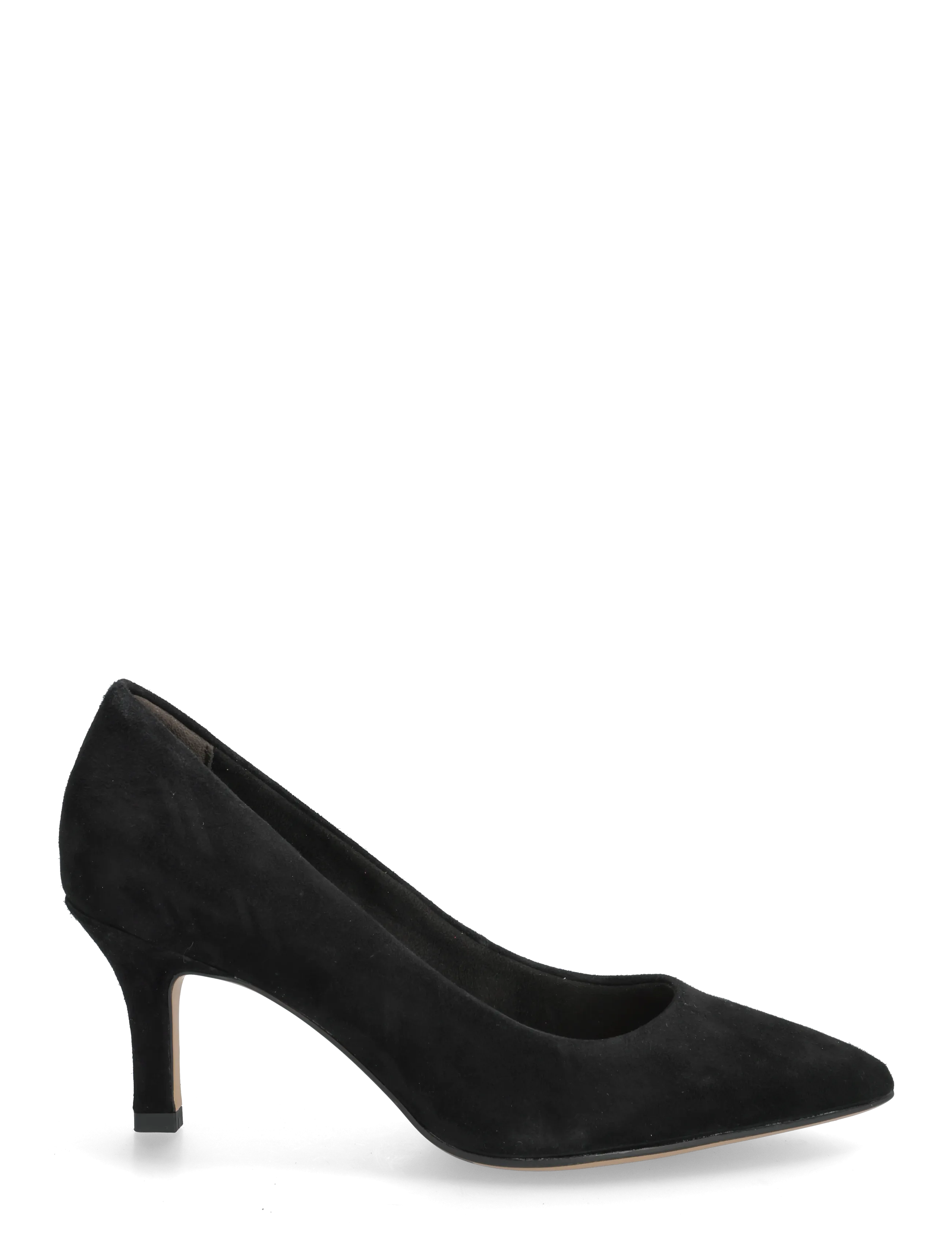 Tamaris - Women Court Sho - kontsaga kingad - black suede - 1