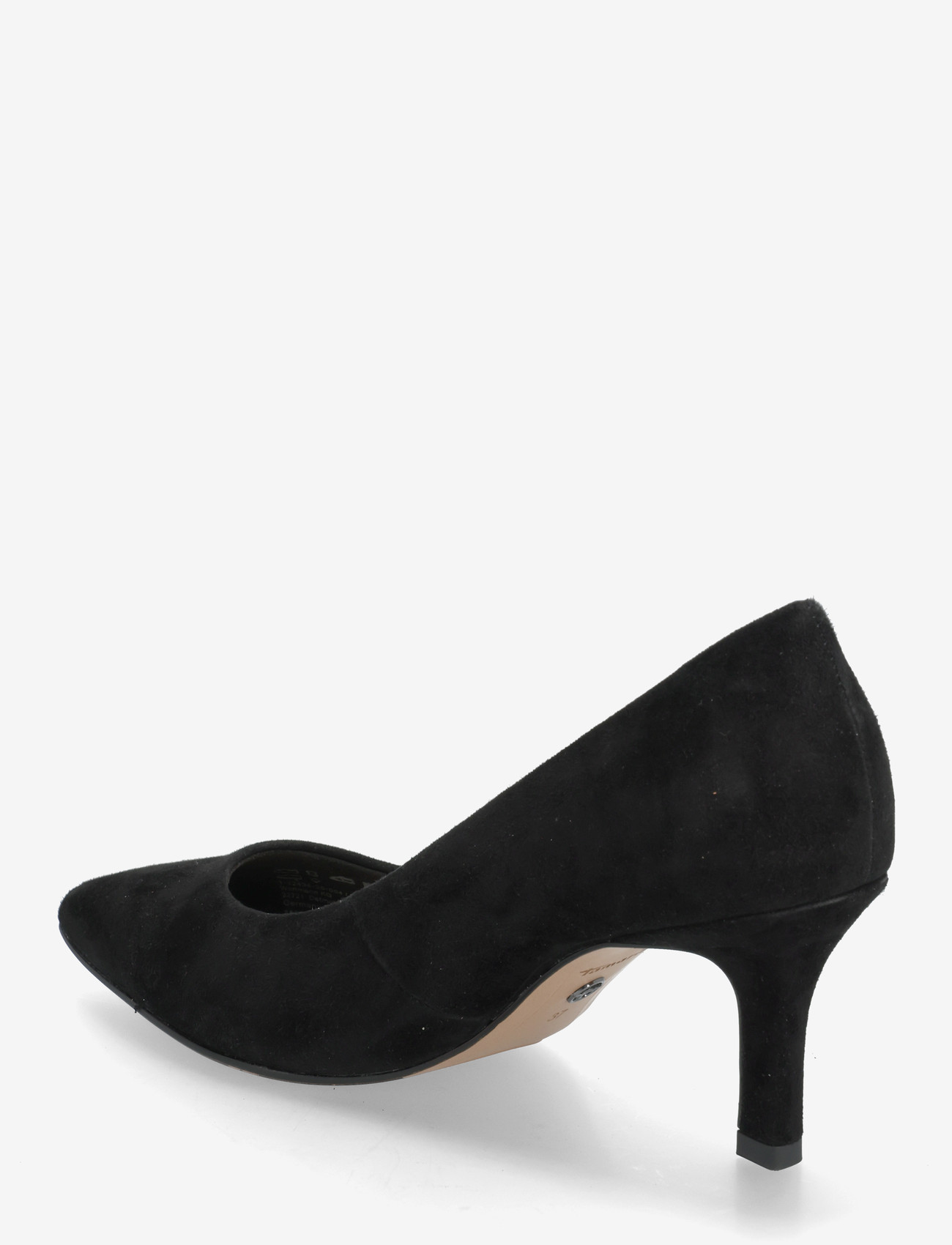 Tamaris - Women Court Sho - pumps - black suede - 2
