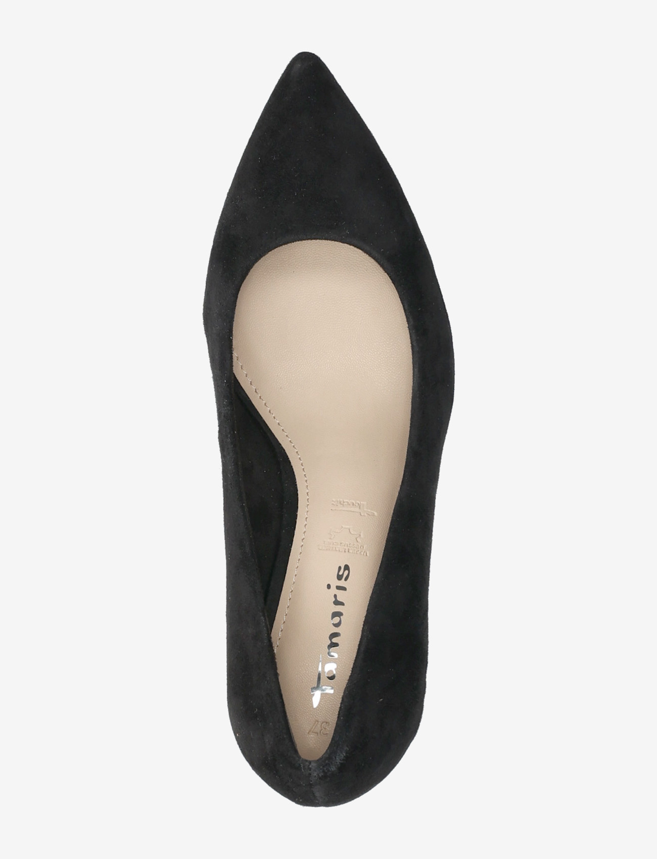 Tamaris - Women Court Sho - pumps - black suede - 3