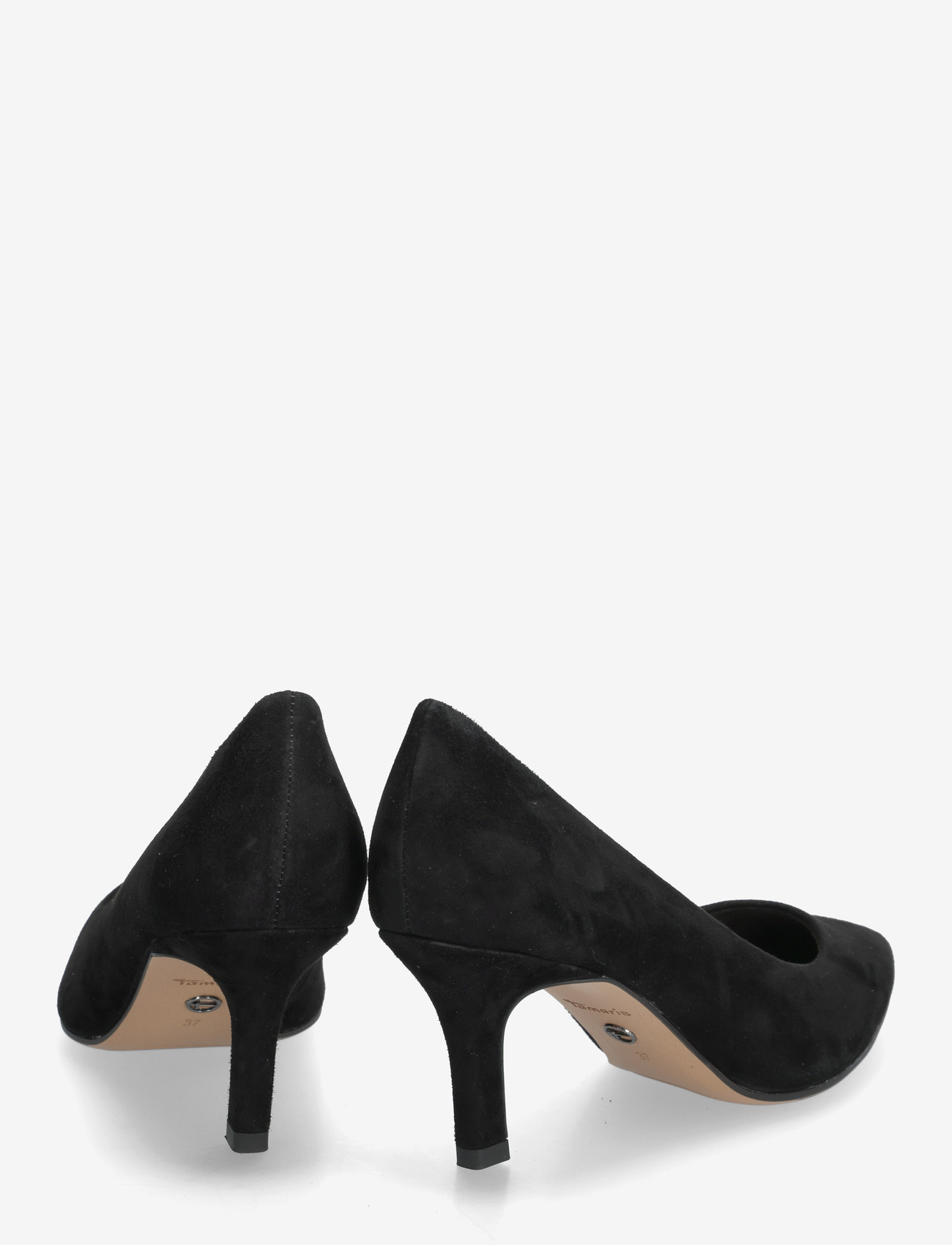 Tamaris - Women Court Sho - pumps - black suede - 4
