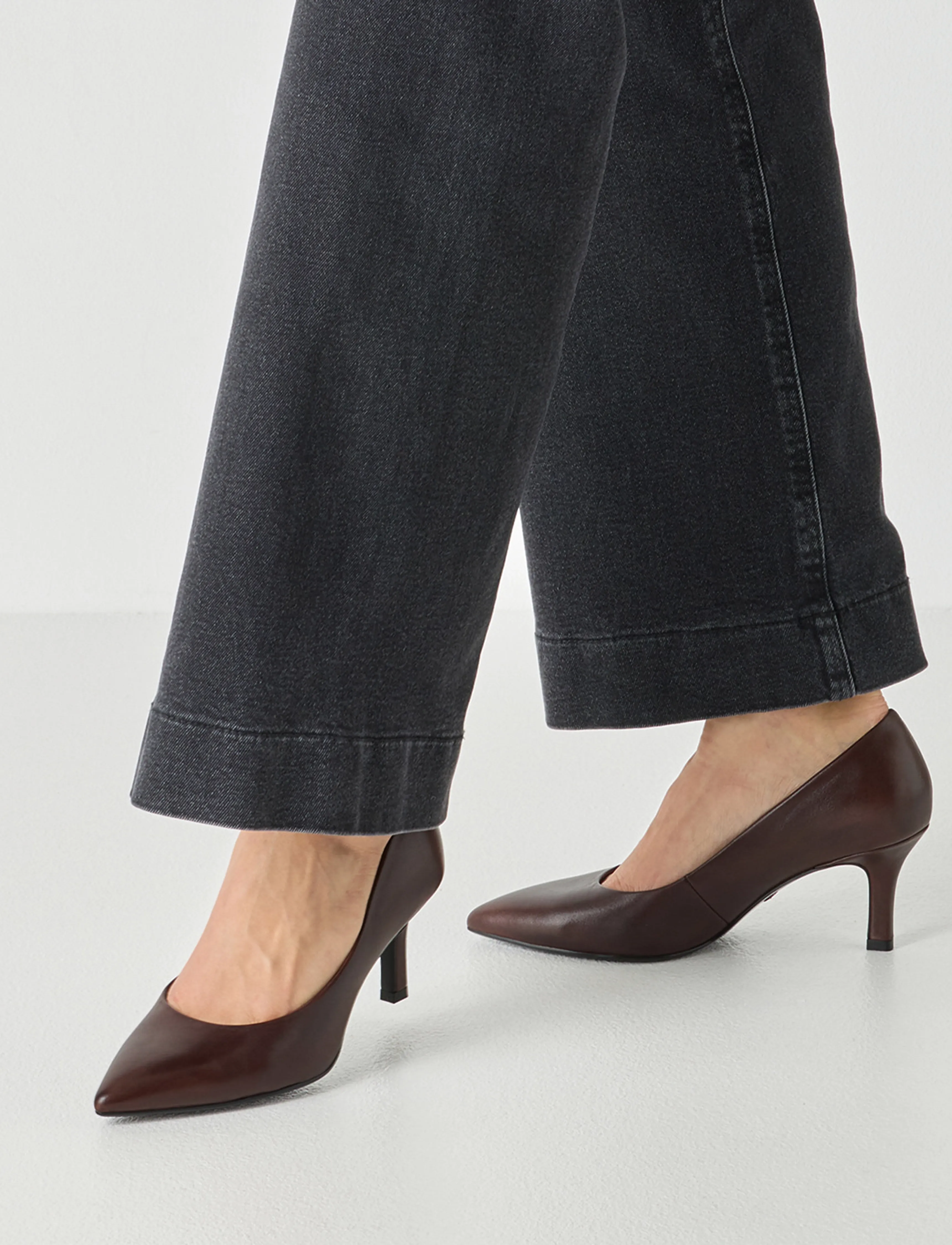Tamaris - Women Court Sho - pumps - mahogany leather - 5