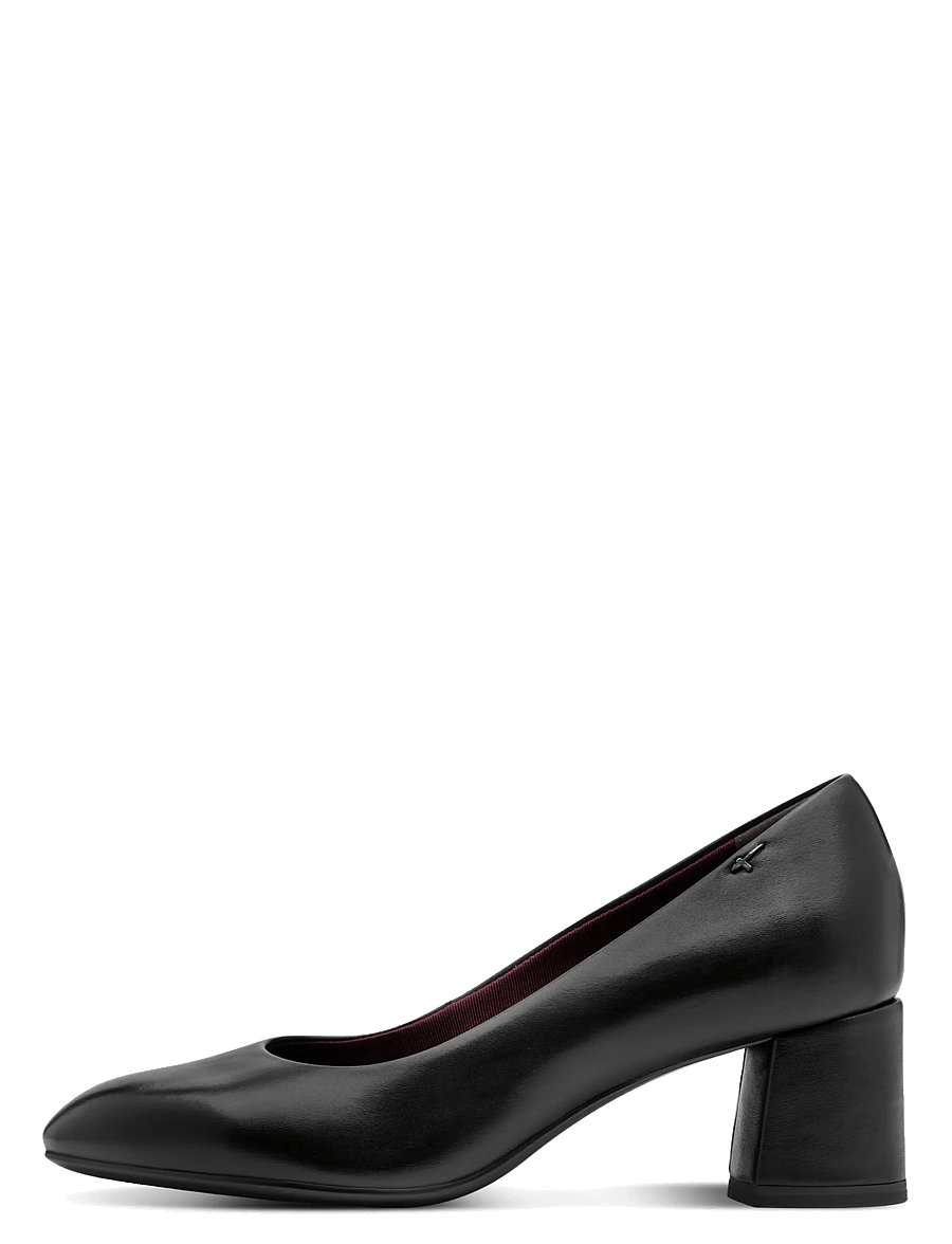 Tamaris - Women Court Sho - pumps - black leather - 1