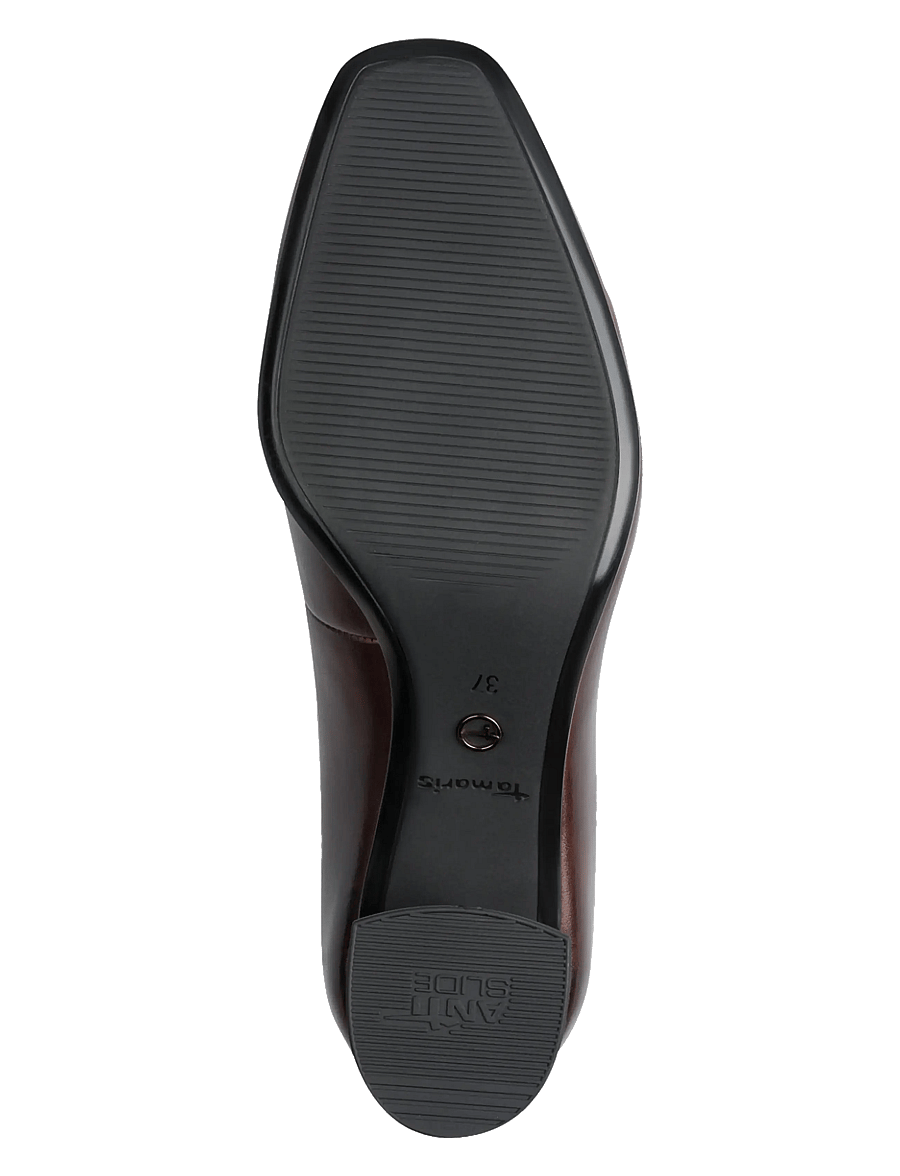 Tamaris - Women Court Sho - pumps - mahogany leather - 3