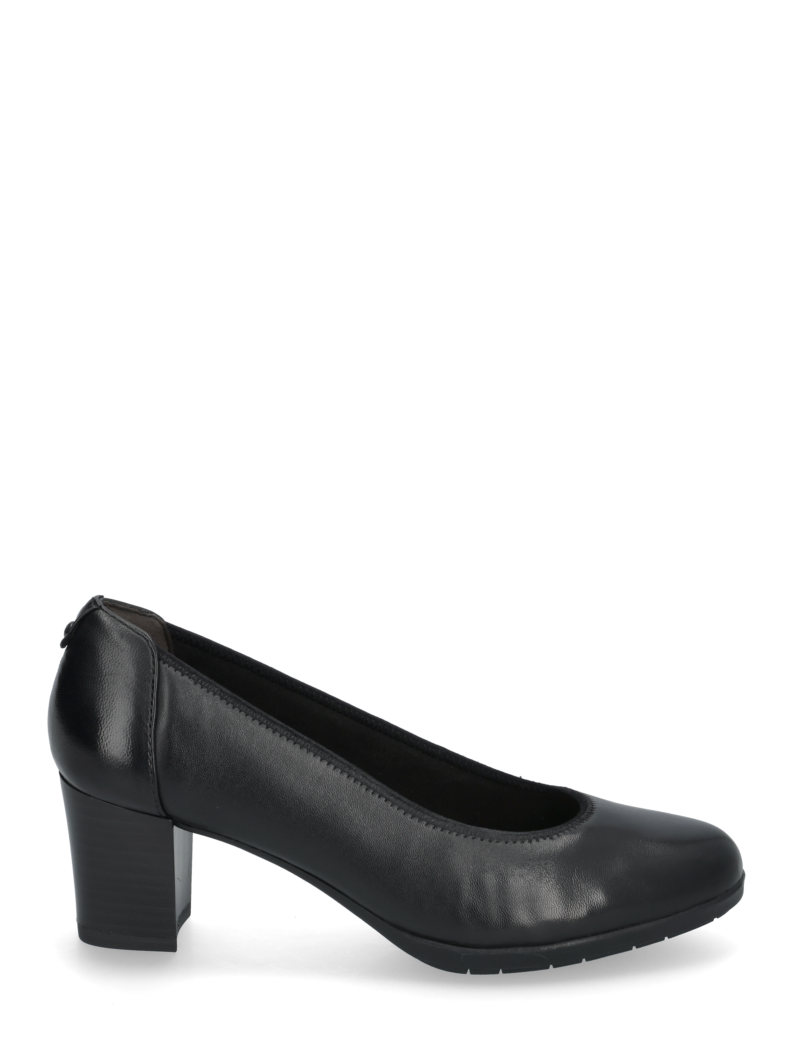 Tamaris - Women Court Sho - black leather - 1