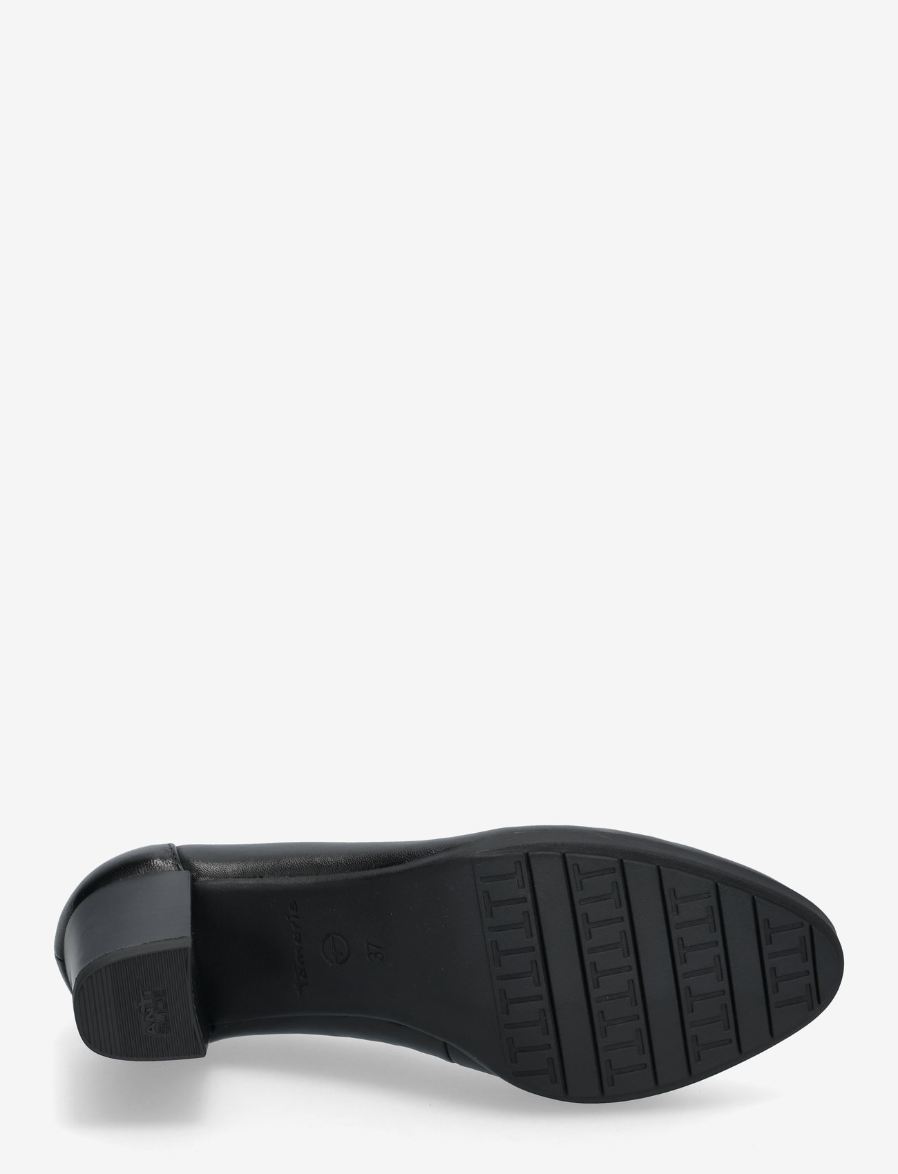 Tamaris - Women Court Sho - kontsaga kingad - black leather - 4