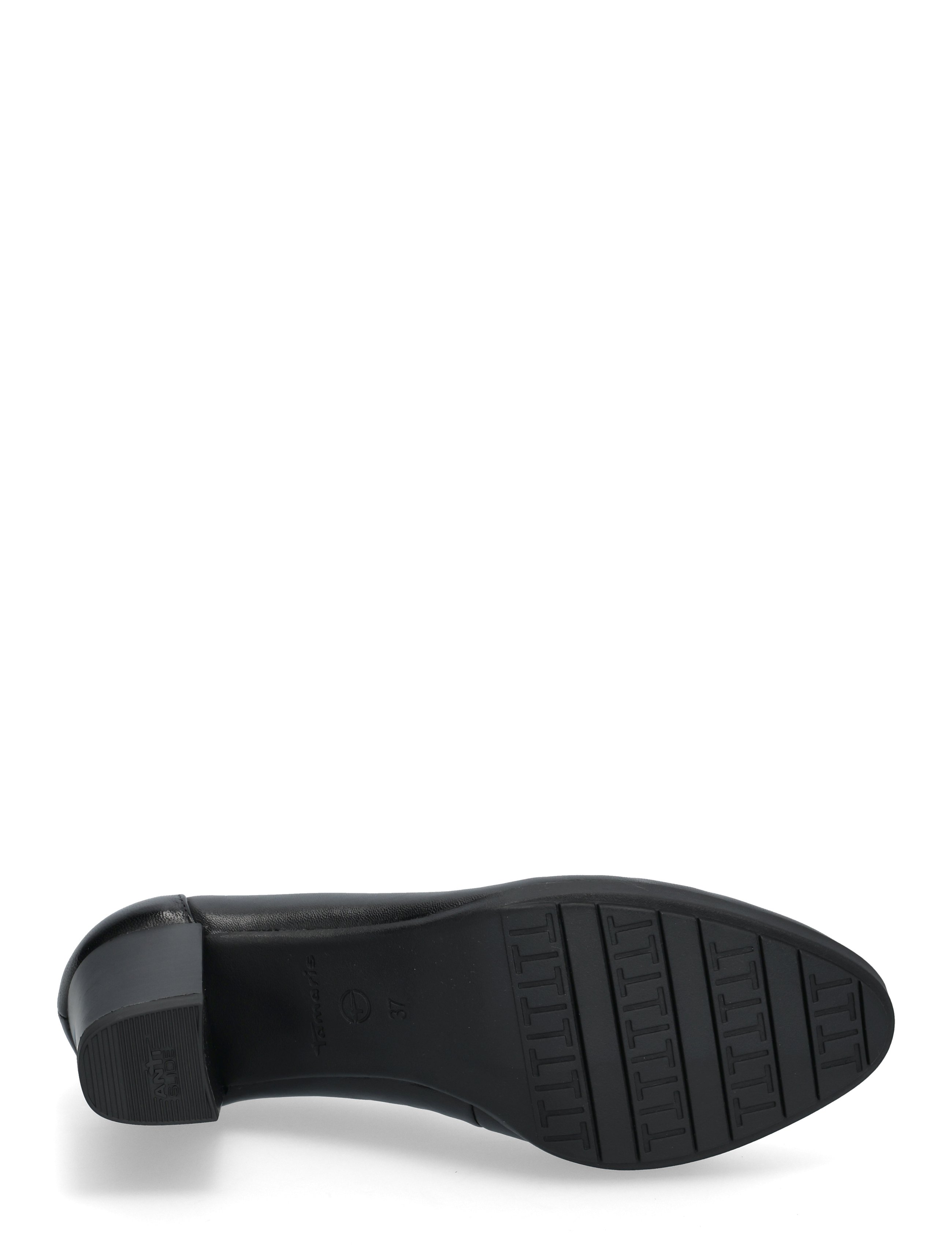 Tamaris - Women Court Sho - black leather - 4