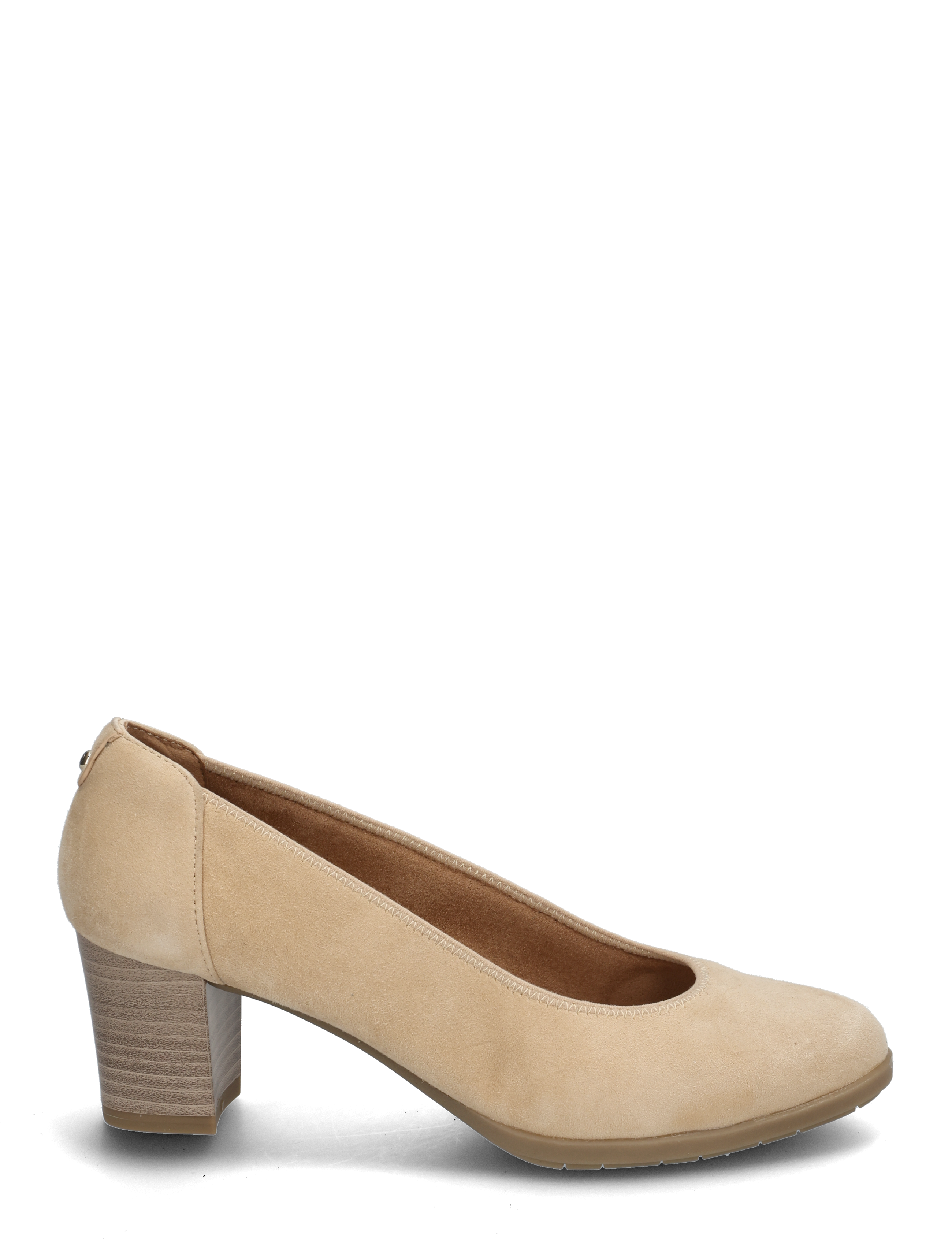 Tamaris - Women Court Sho - tan suede - 1