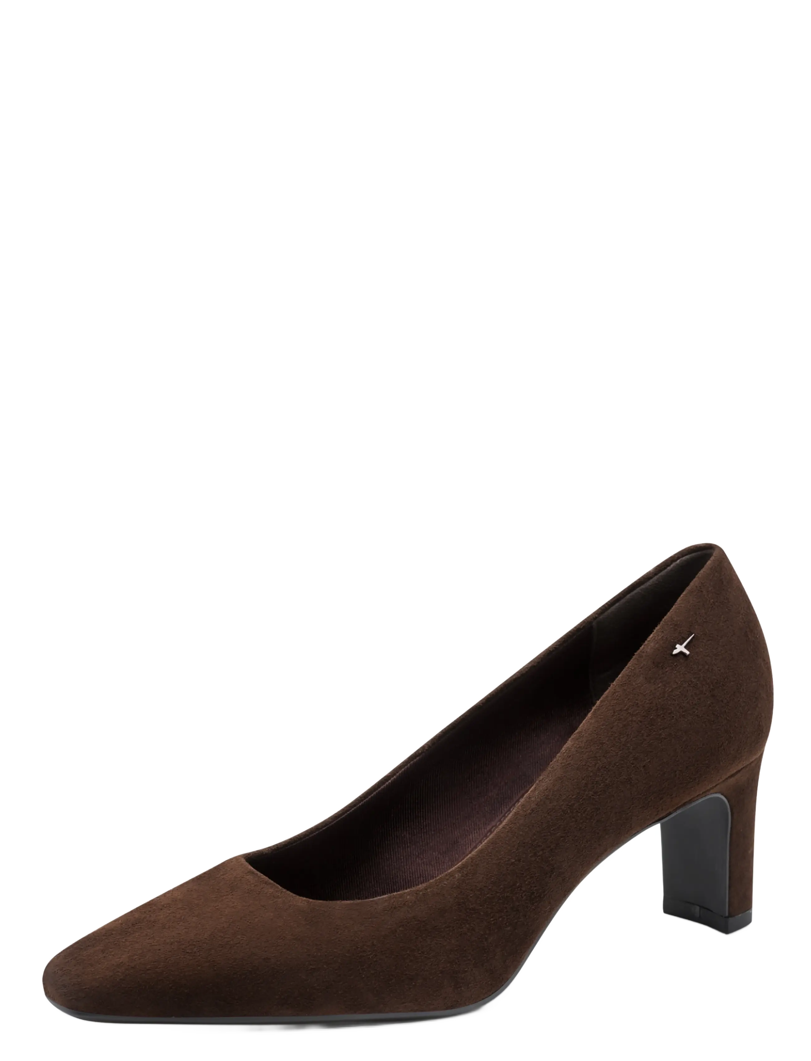 Tamaris Women Court Sho, 40, Heels, Braun - Pumps, Frauen