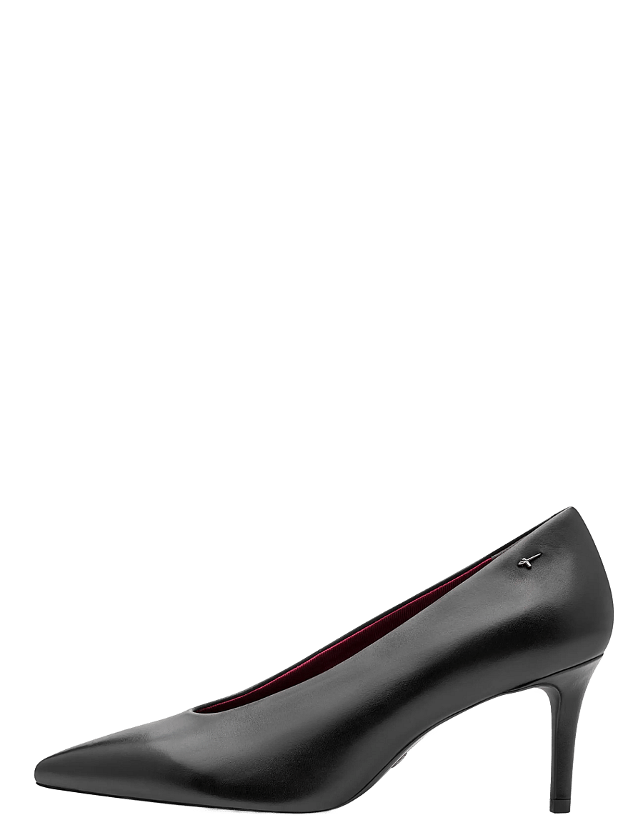 Tamaris - Women Court Sho - pumps - black leather - 1