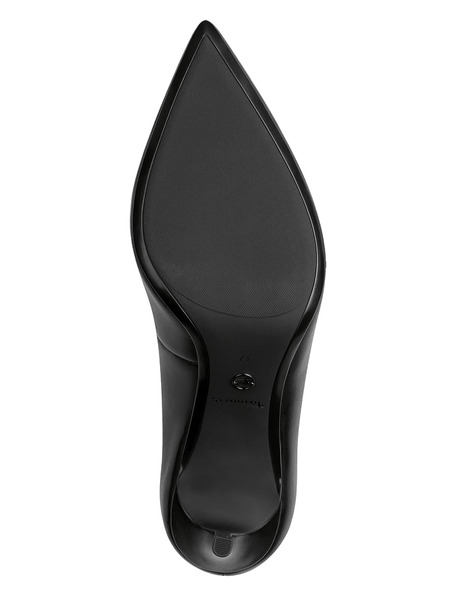 Tamaris - Women Court Sho - pumps - black leather - 3