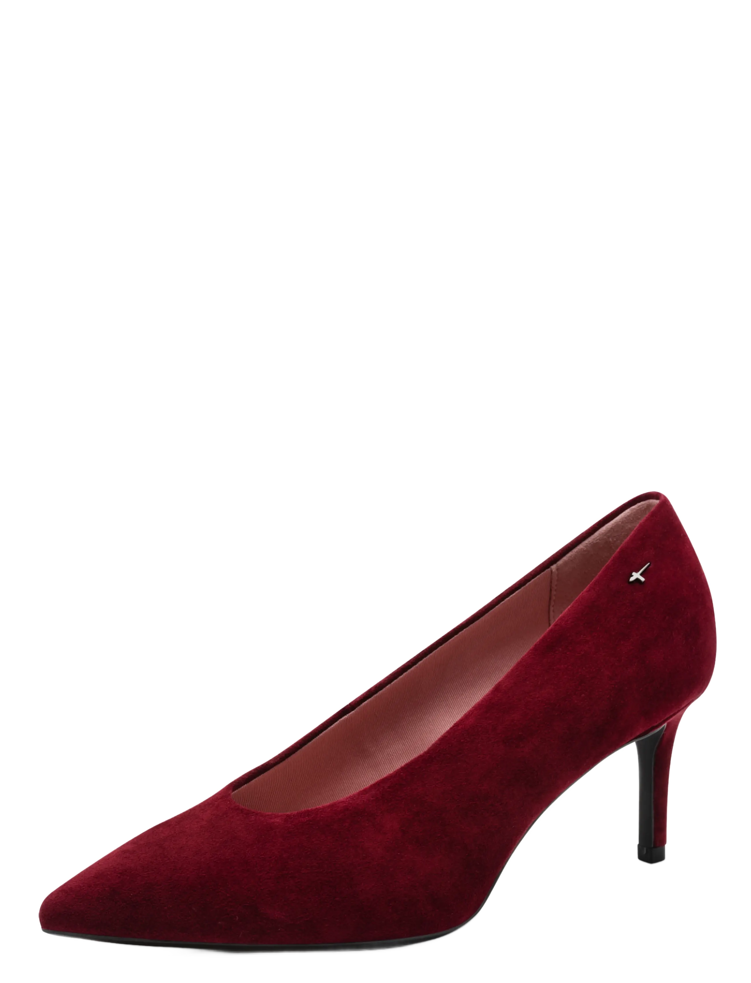 Tamaris Women Court Sho, 38, Heels, Burgunderrot - Pumps, Frauen