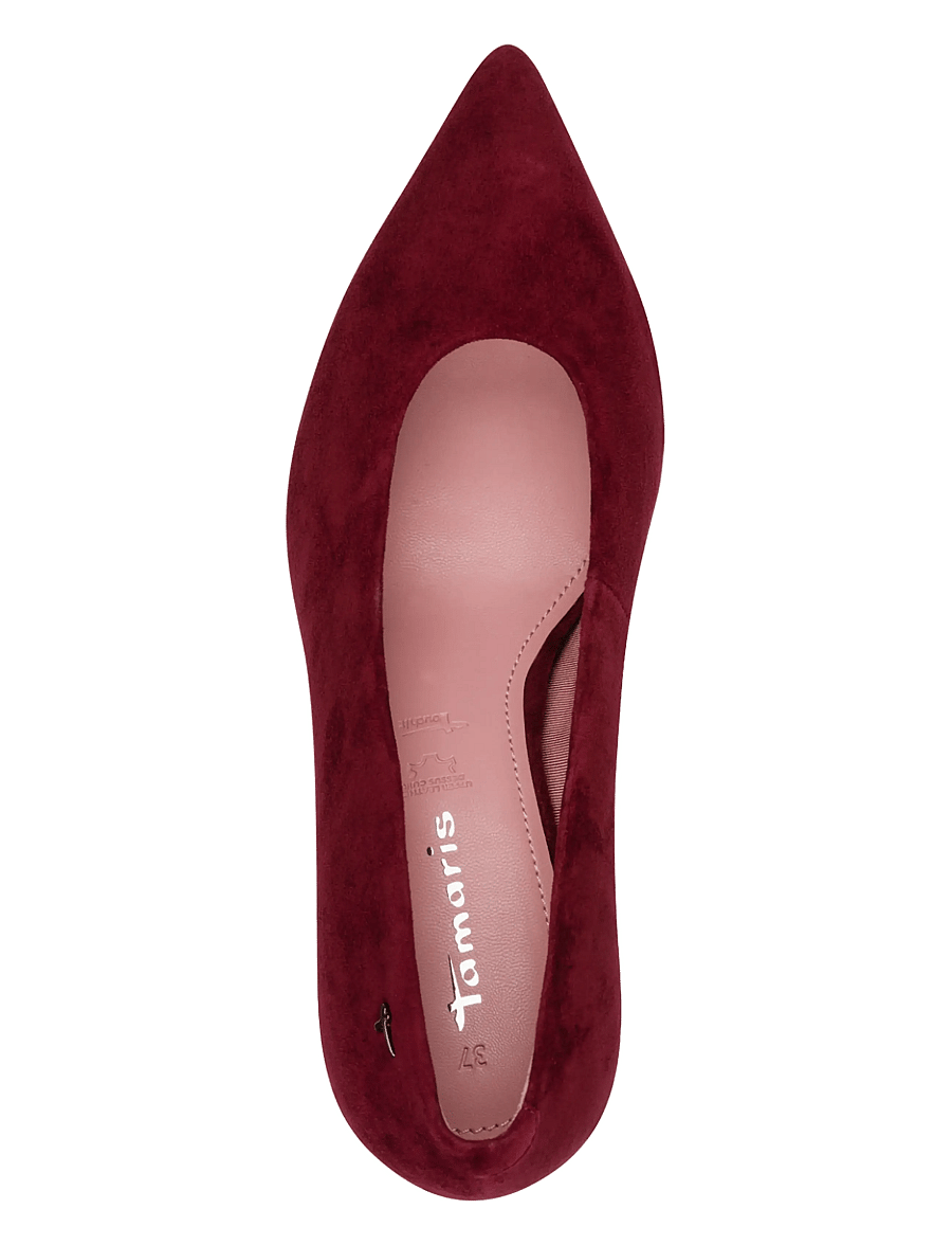 Tamaris - Women Court Sho - merlot - 3