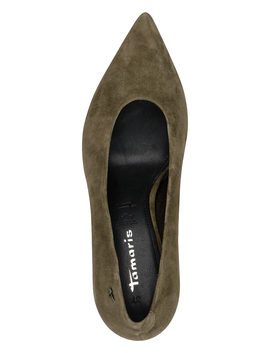 Tamaris - Women Court Sho - pumps - olive - 4