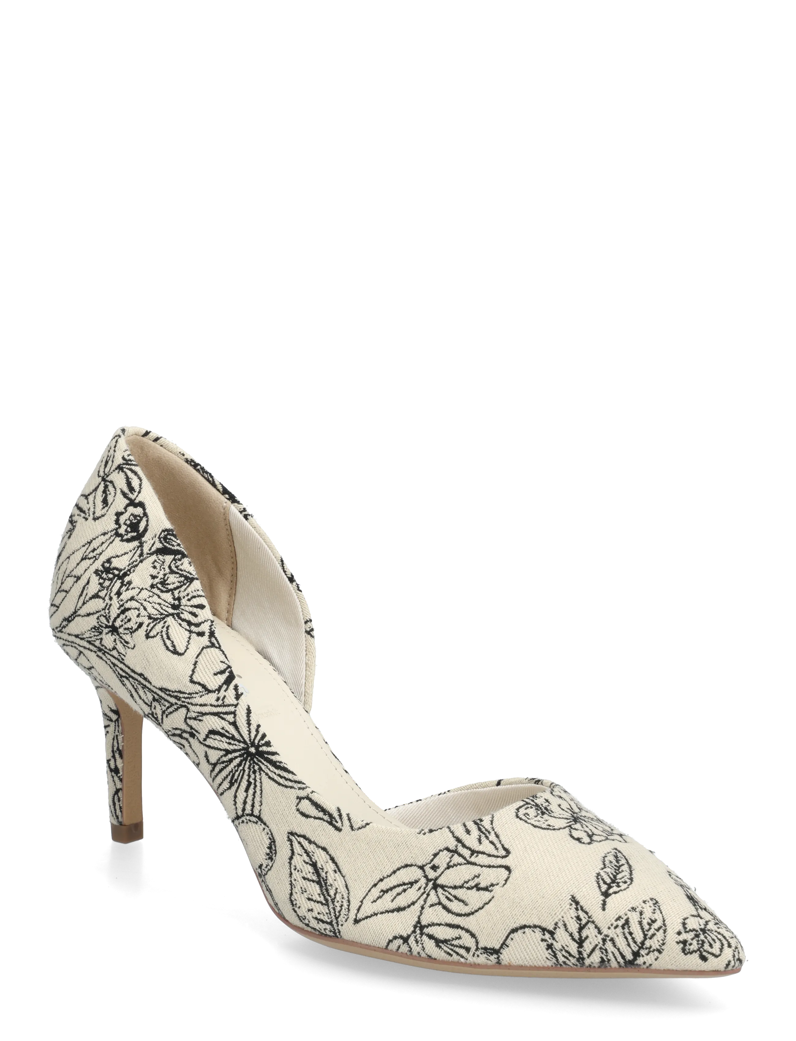 Tamaris Women Court Sho, 36, Heels, Creme - Pumps, Frauen