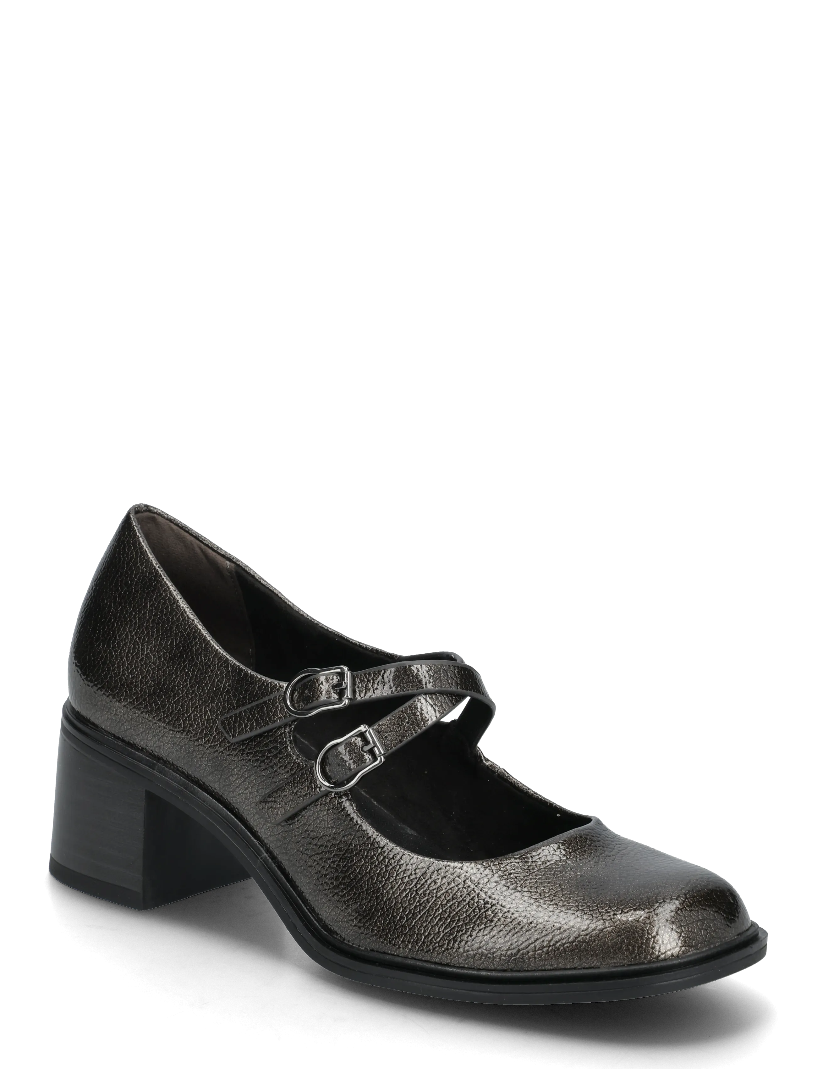 Tamaris Women Court Sho - Mary Jane jalanõud - PEWTER / grey