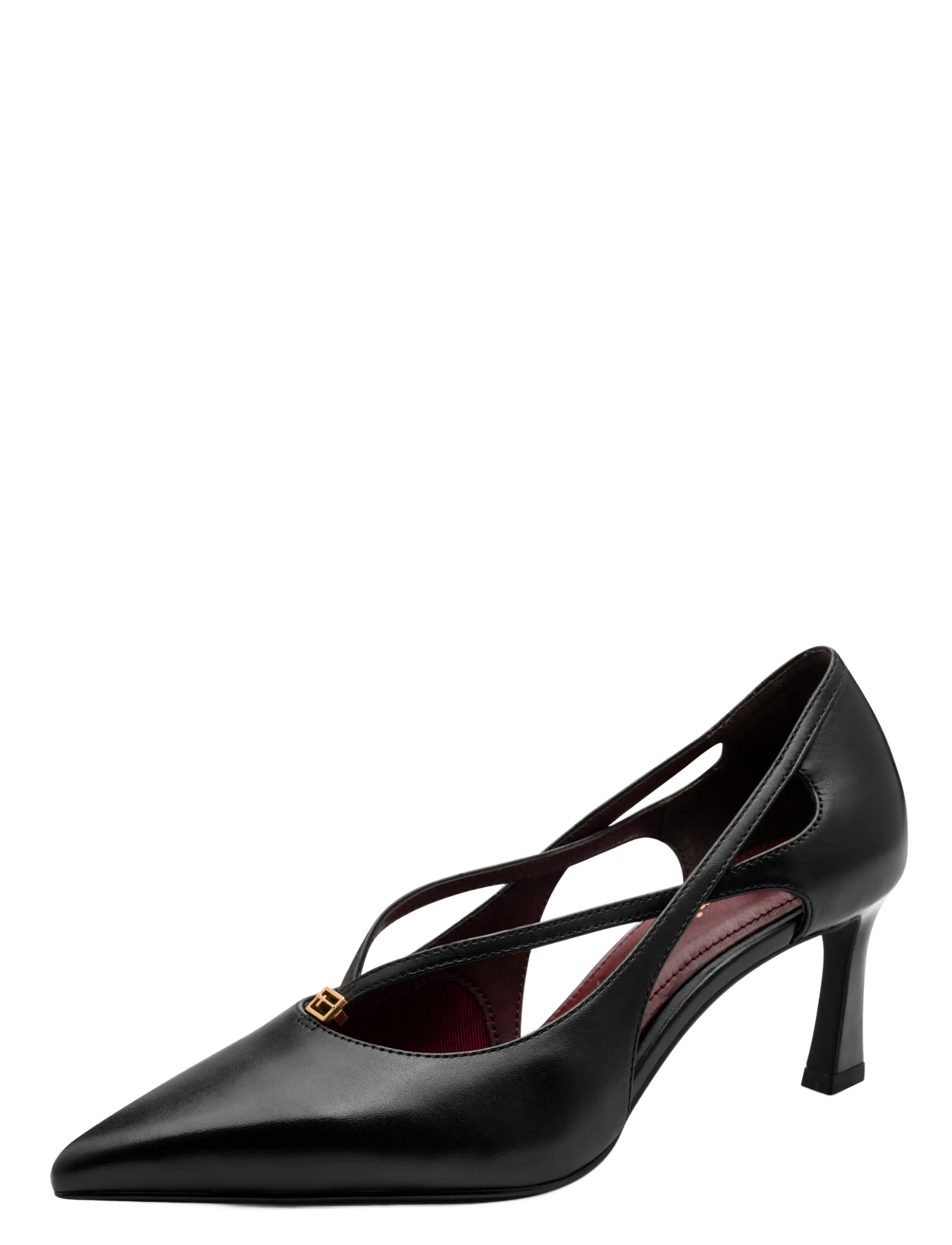 Tamaris Women Court Sho, 41, Heels, Schwarz - Pumps, Frauen