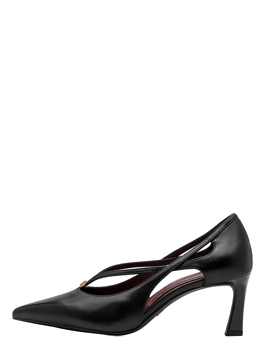 Tamaris - Women Court Sho - pumps - black leather - 1