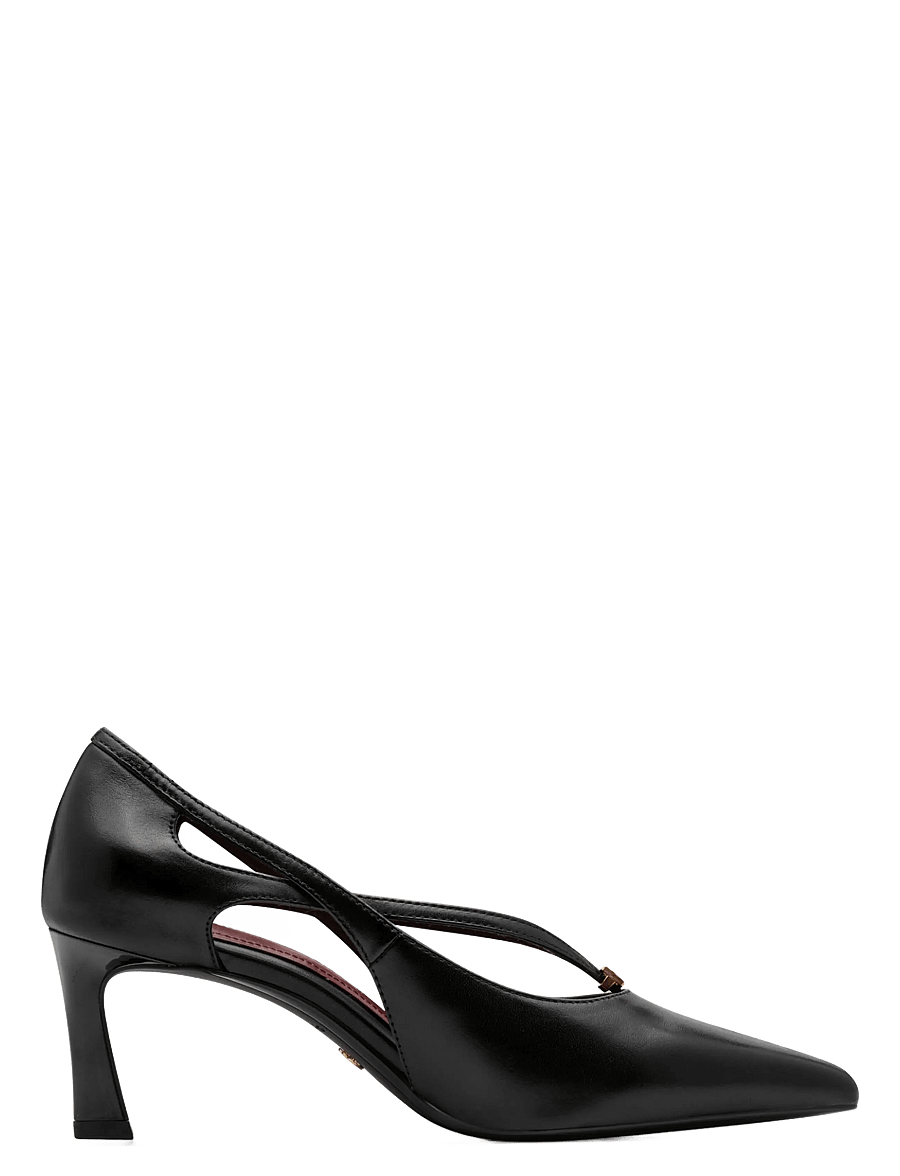 Tamaris - Women Court Sho - pumps - black leather - 2