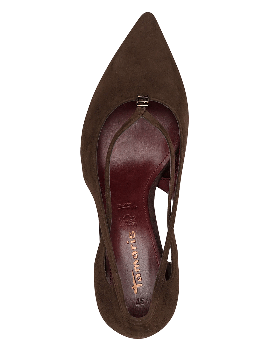 Tamaris - Women Court Sho - pumps - mocca - 4