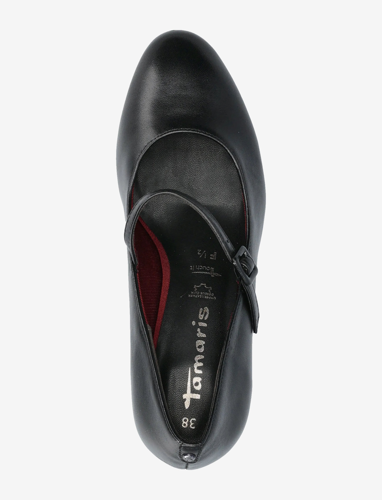 Tamaris - Women Court Sho - besondere anlässe - black leather - 3