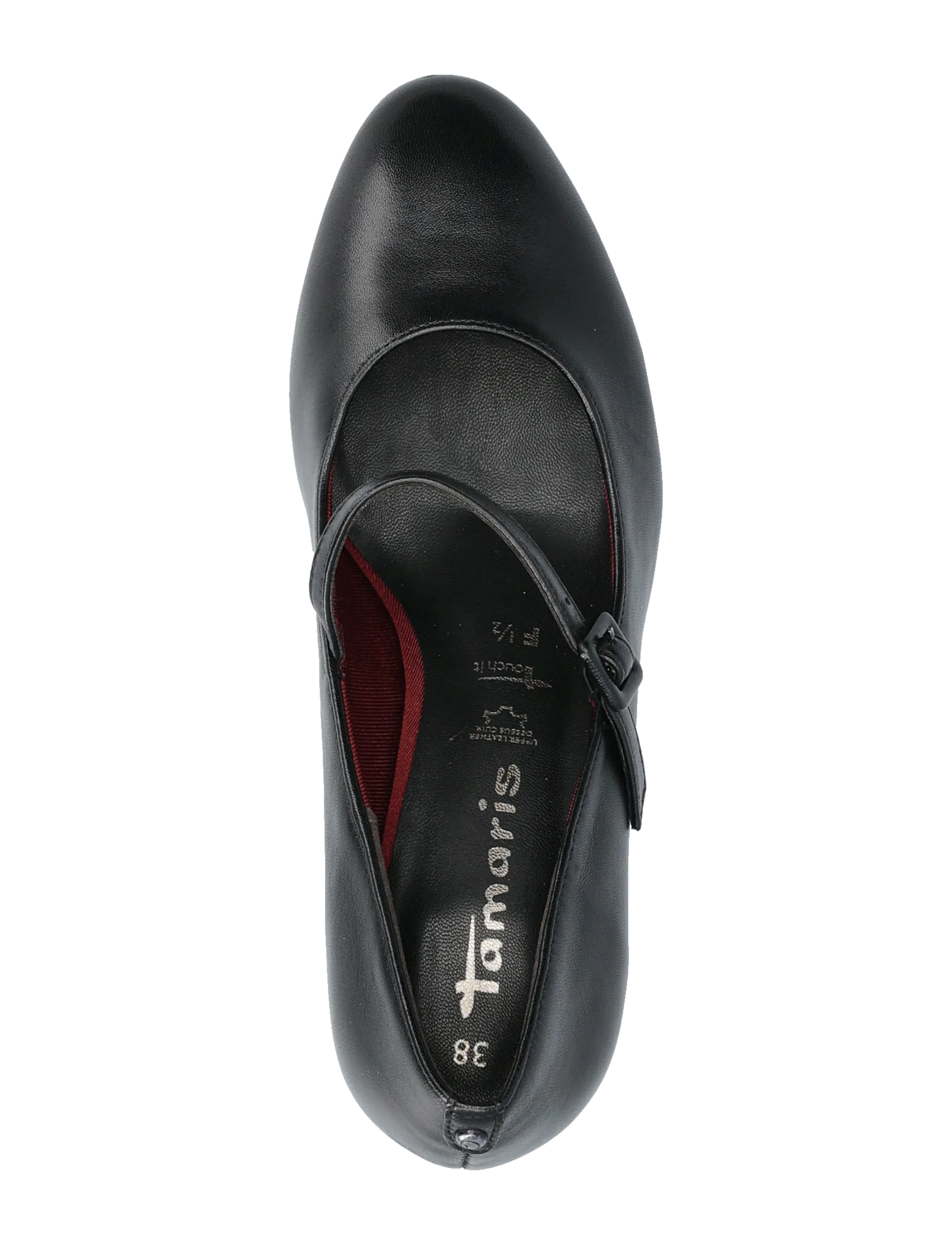 Tamaris - Women Court Sho - erityistilaisuudet - black leather - 3