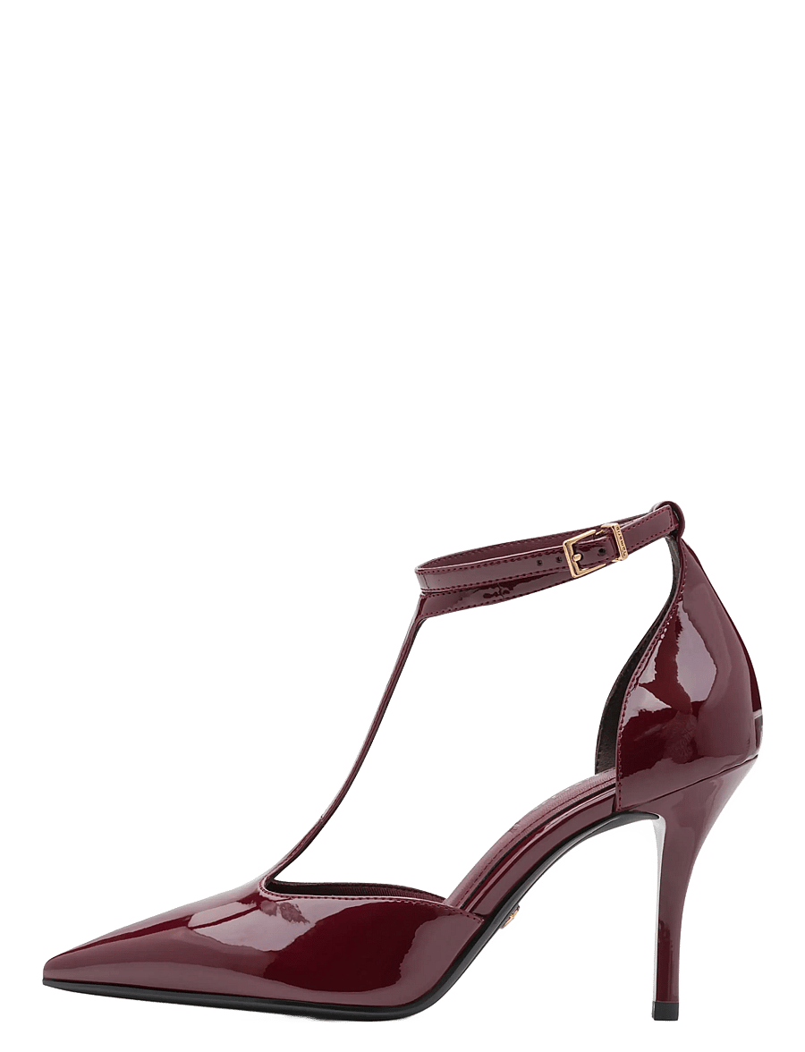 Tamaris - Women Court Sho - pumps - merlot patent - 1
