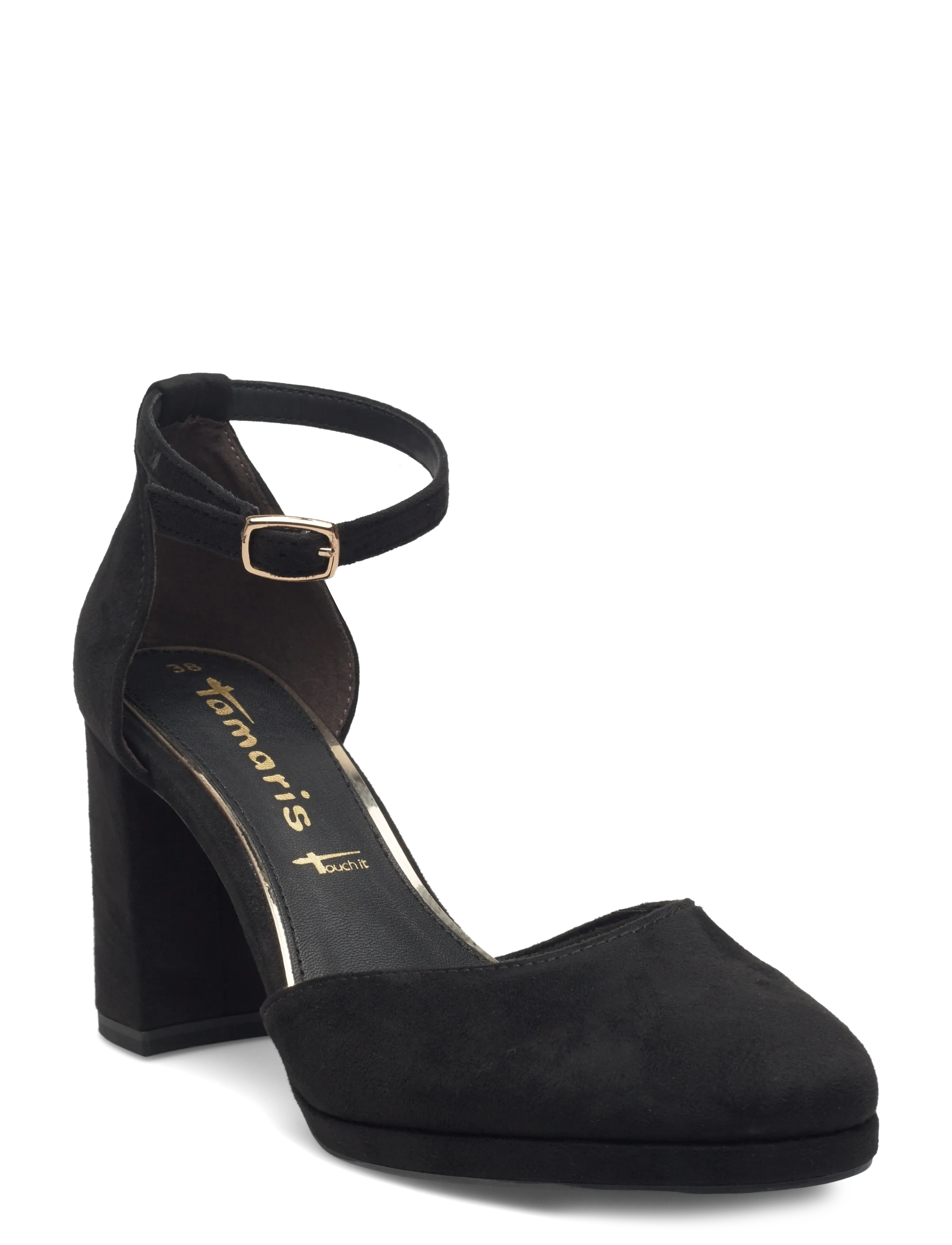 Tamaris Women Court Sho - Kontsakingad - BLACK / black