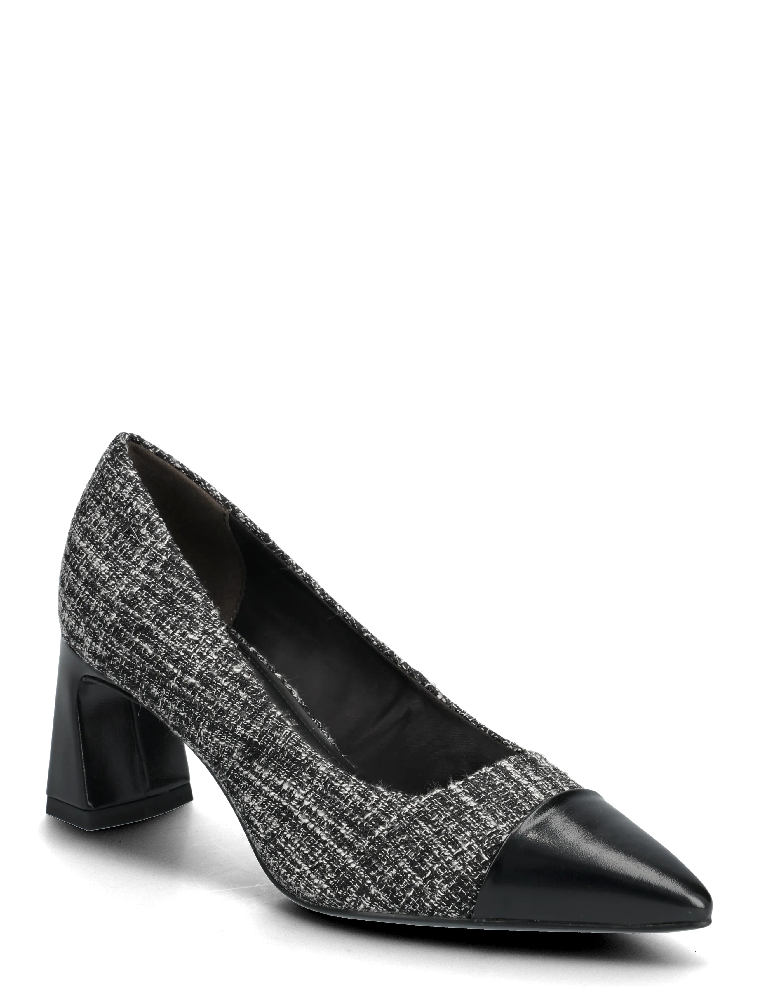 Tamaris Women Court Sho - Pumps - BLACK/WHITE / black