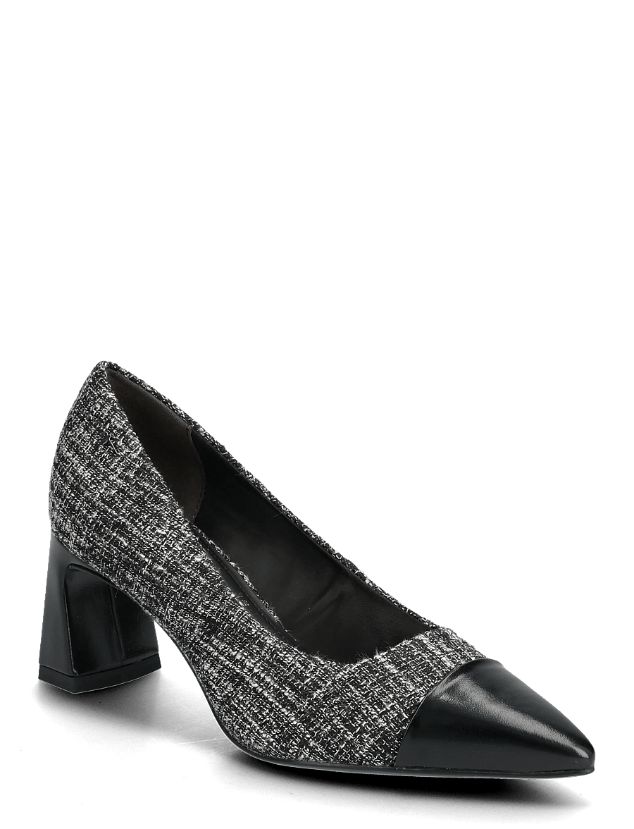 Tamaris - Women Court Sho - pumps - black/white - 0