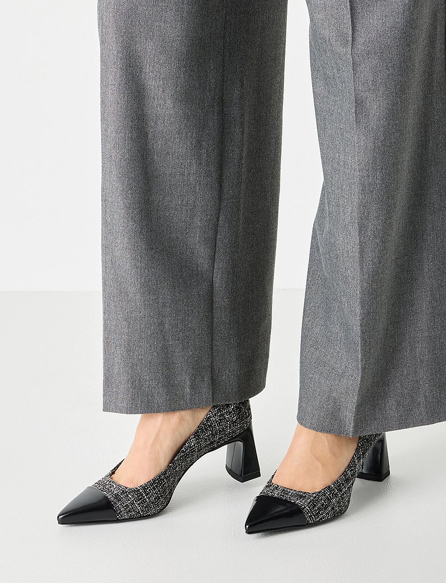 Tamaris - Women Court Sho - pumps - black/white - 5