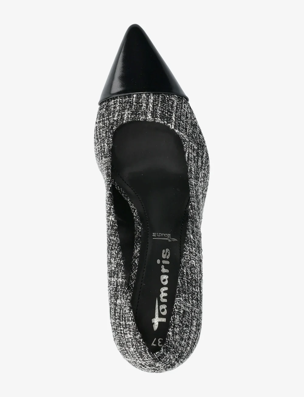 Tamaris - Women Court Sho - pumps - black/white - 3