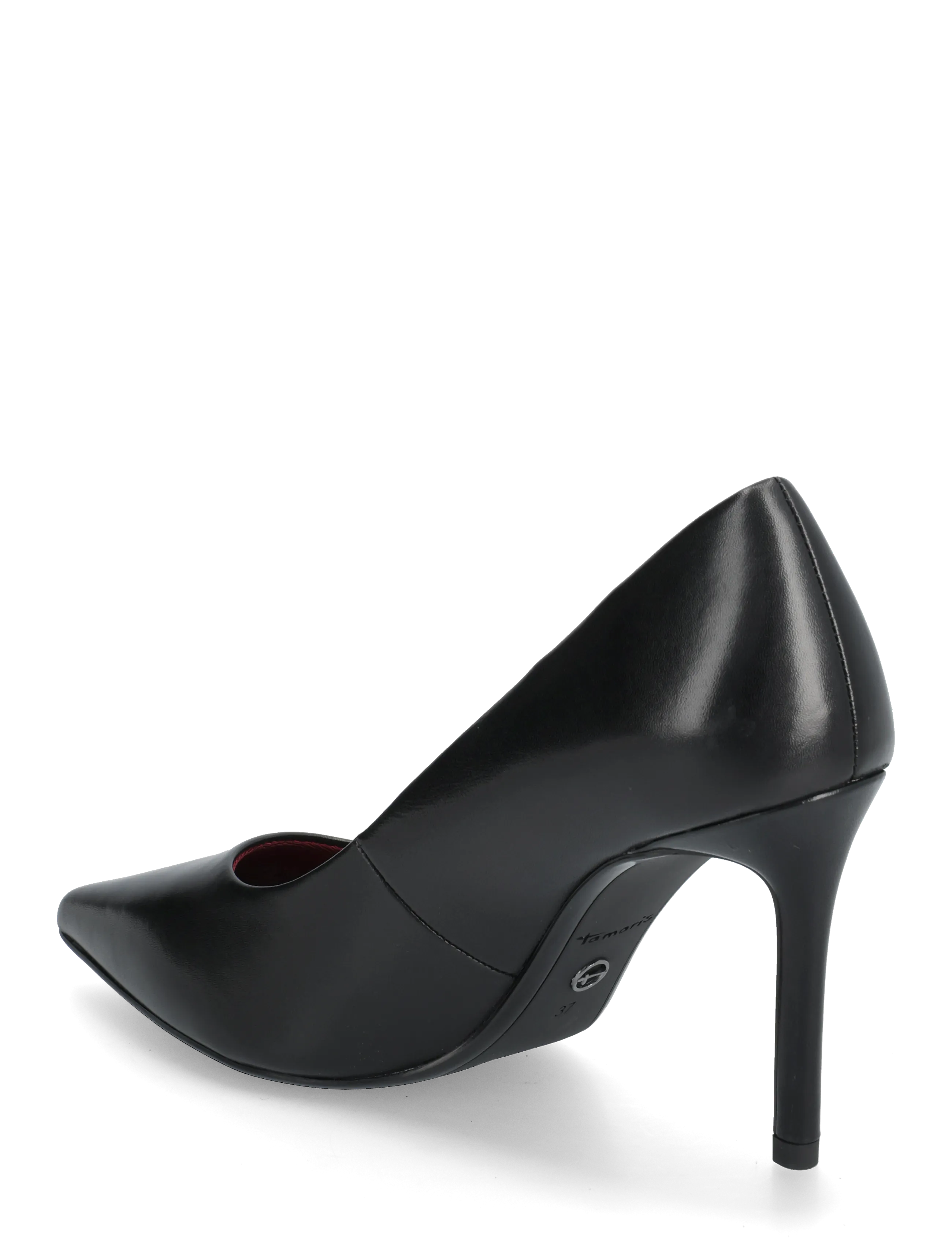 Tamaris - Women Court Sho - pumps - black leather - 2