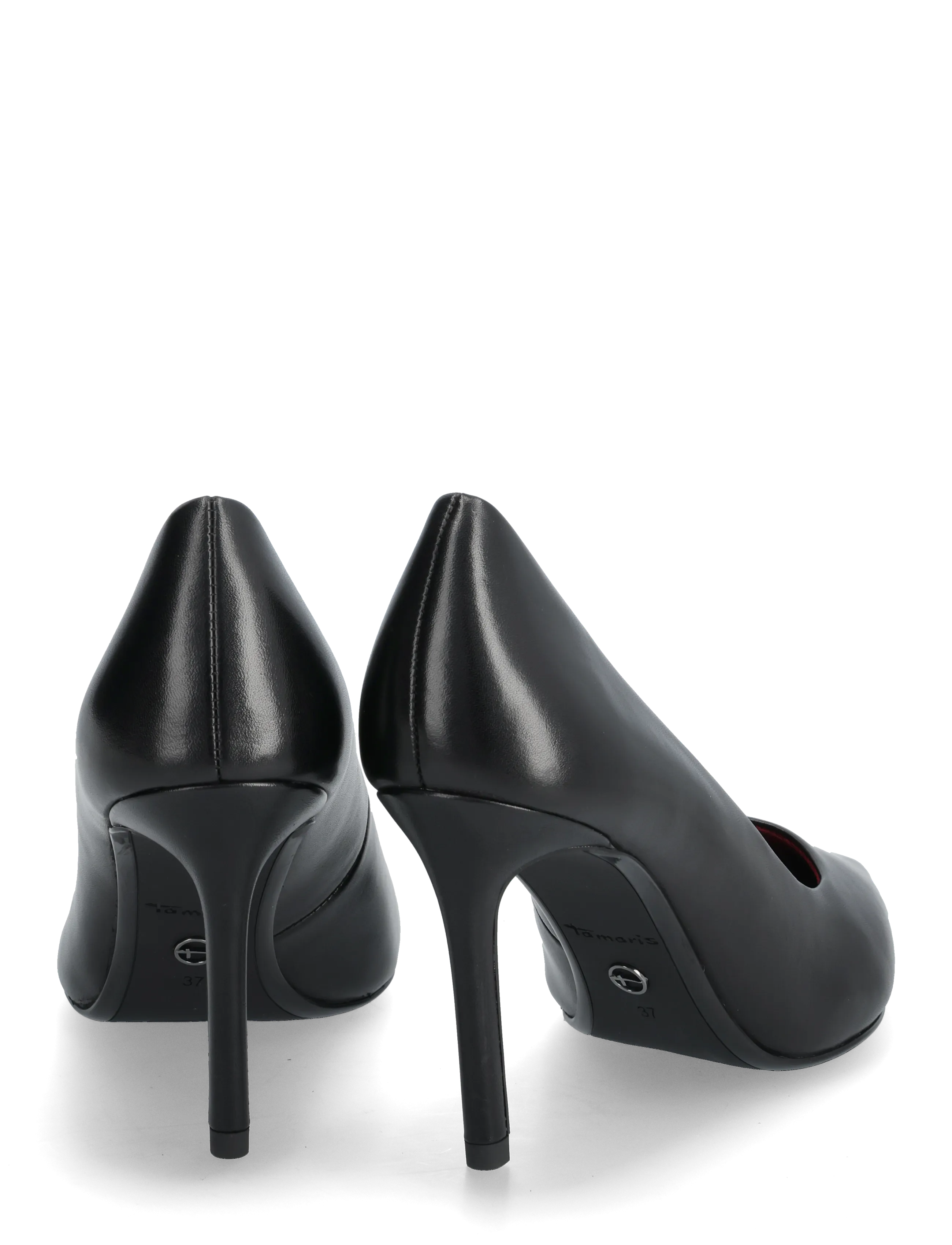 Tamaris - Women Court Sho - pumps - black leather - 4