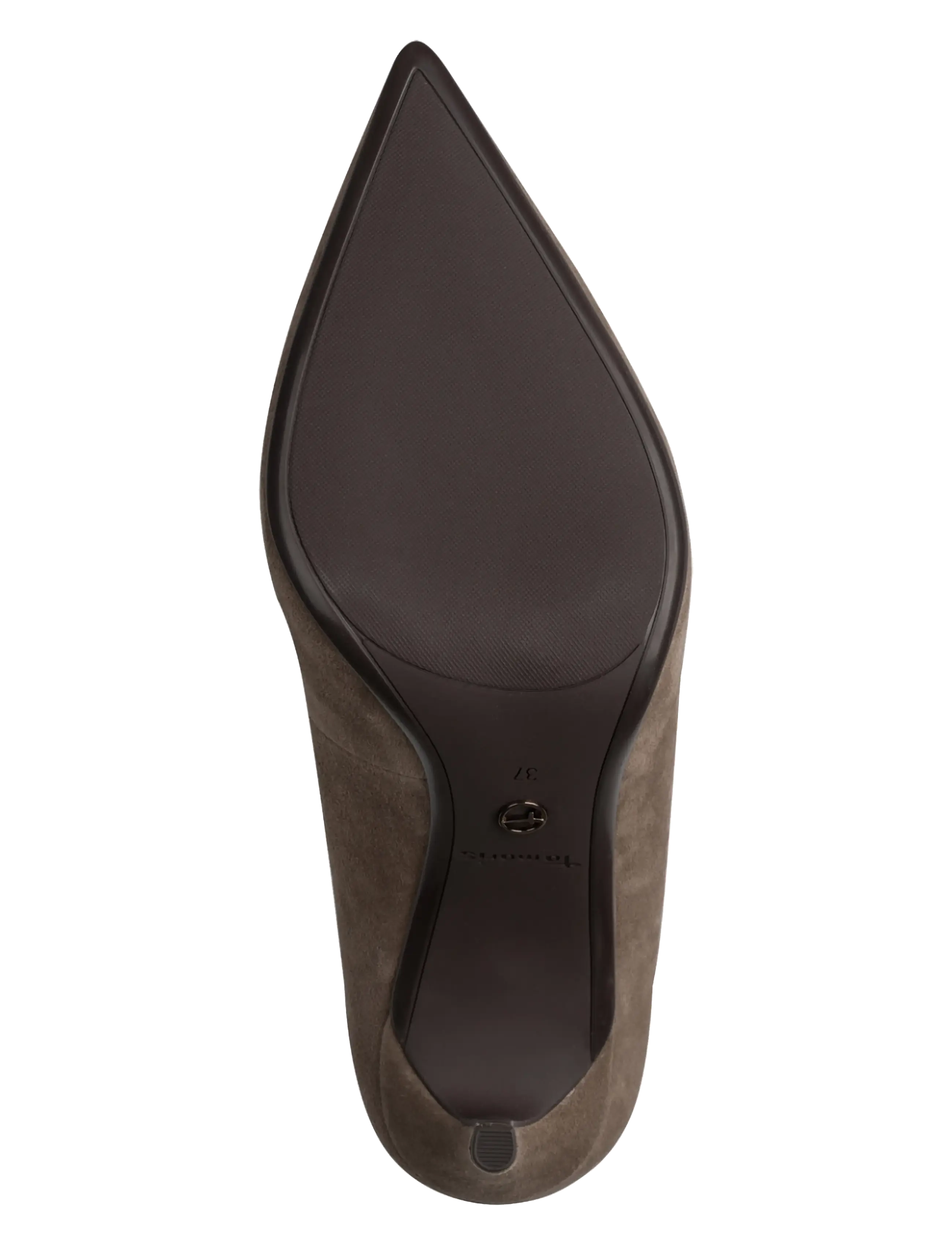 Tamaris - Women Court Sho - pumps - taupe suede - 3