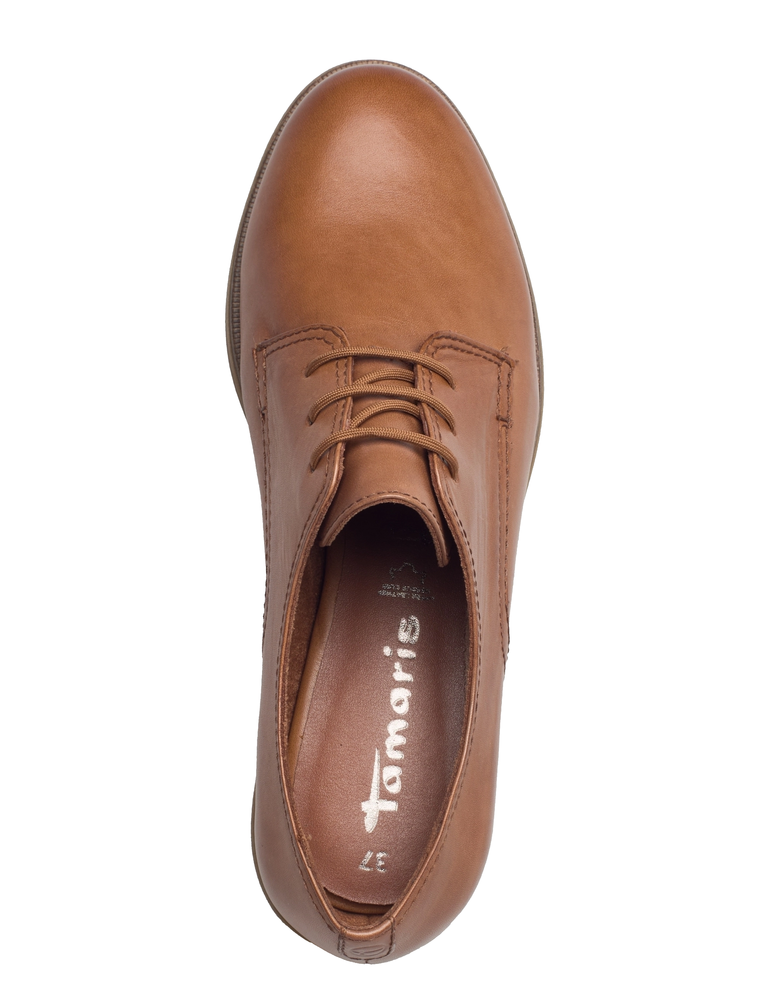 Tamaris - Women Lace-up - nut leather - 3