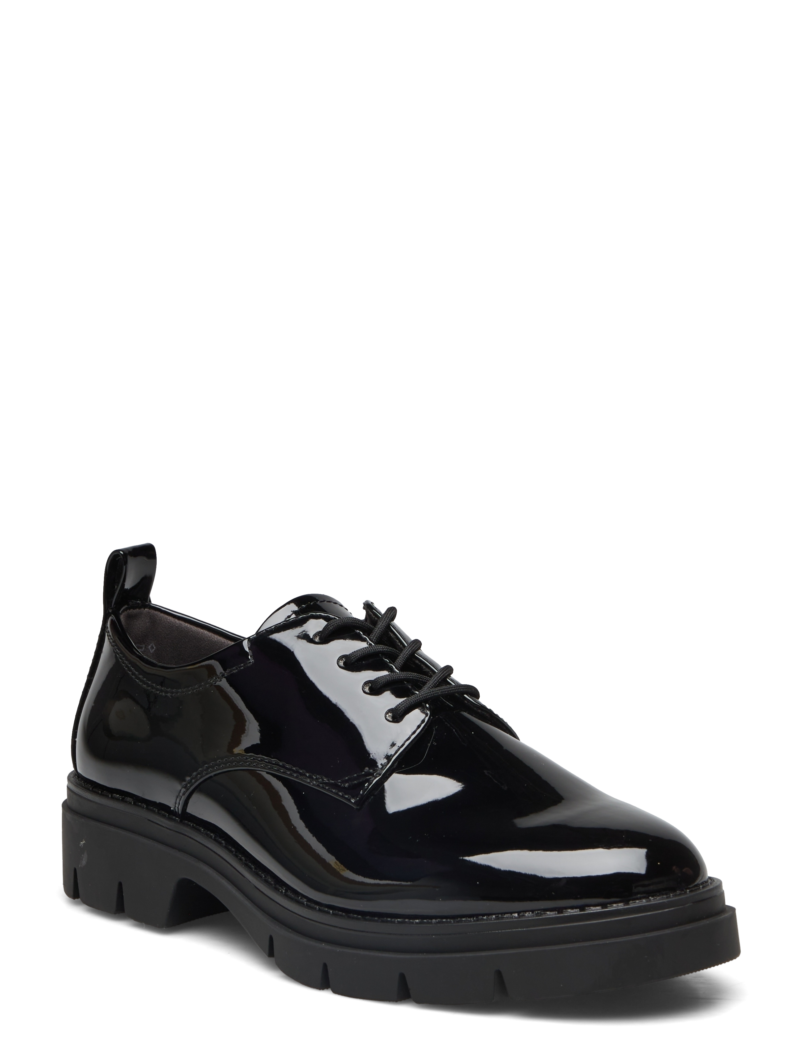Tamaris Women Lace-up - Schnürschuhe - BLACK PATENT / black
