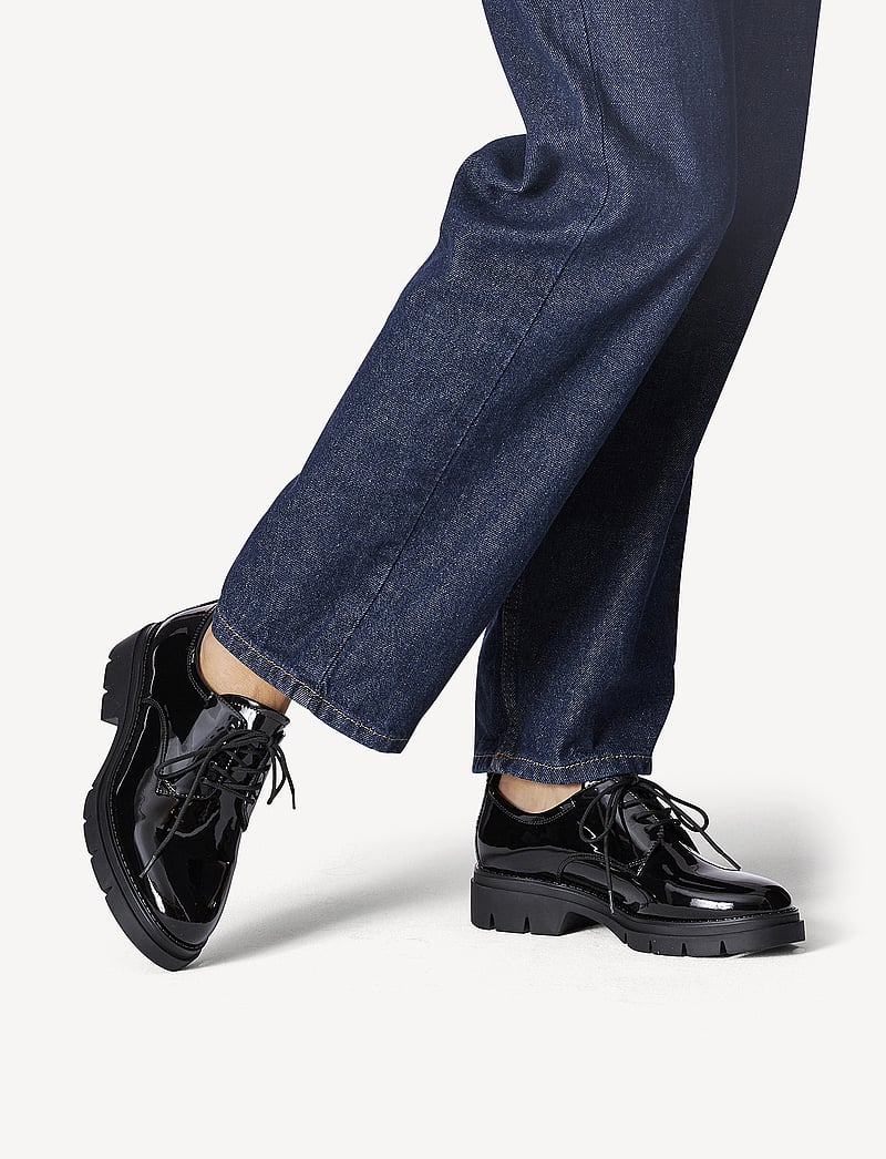 Tamaris - Women Lace-up - moetrendid - black patent - 0