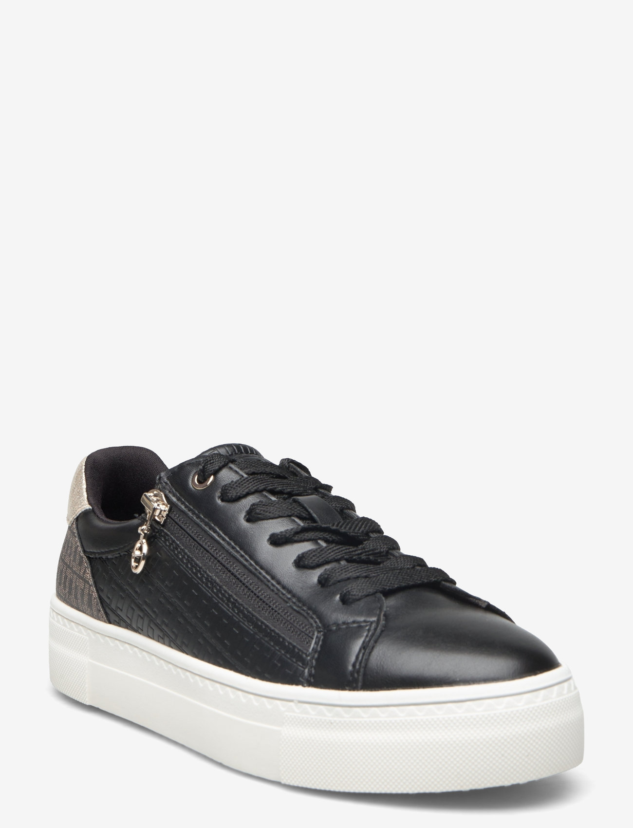 Tamaris - Women Lace-up - konfirmationstøj - black/gold - 0