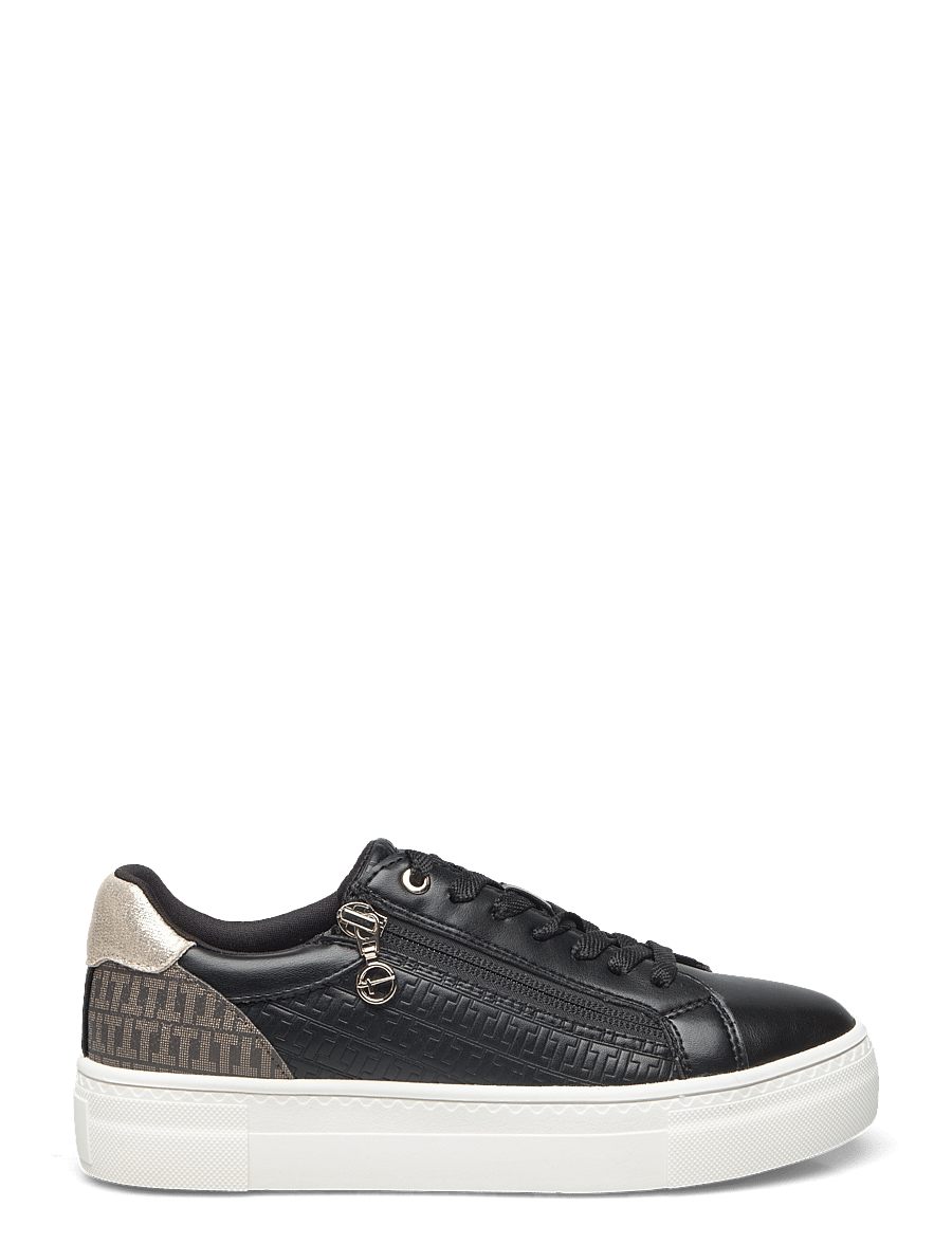 Tamaris - Women Lace-up - konfirmation - black/gold - 1