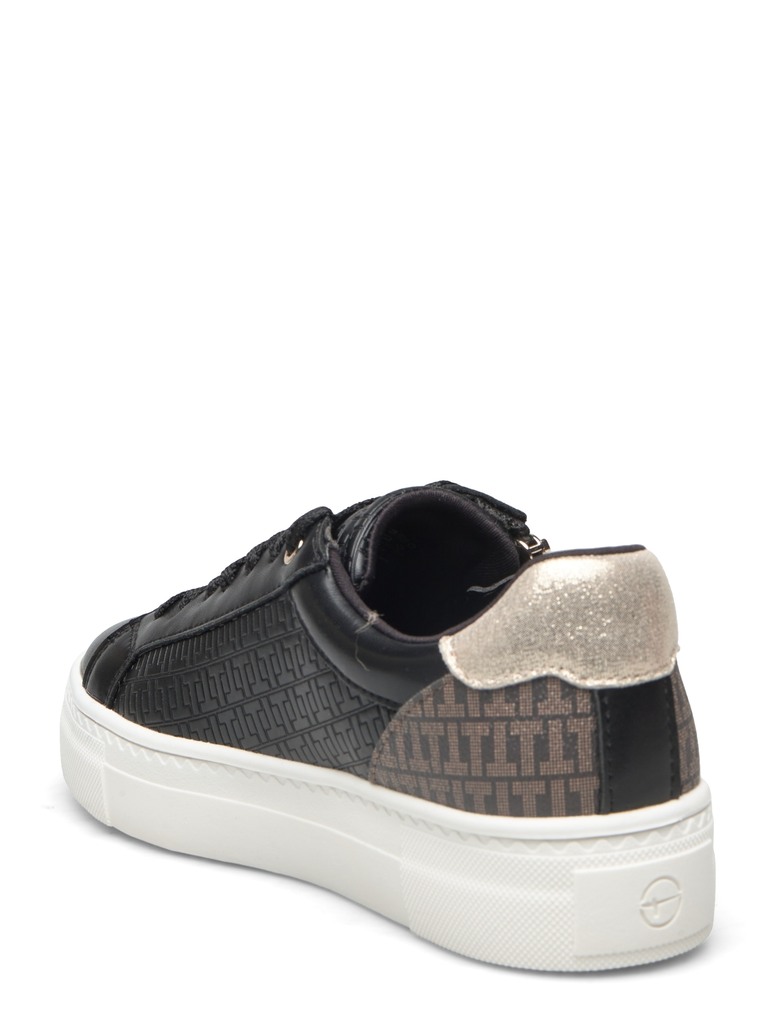 Tamaris - Women Lace-up - konfirmatsioon - black/gold - 2