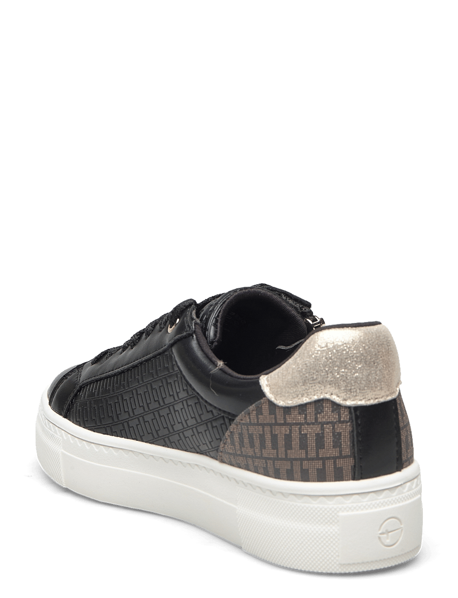 Tamaris - Women Lace-up - konfirmation - black/gold - 2
