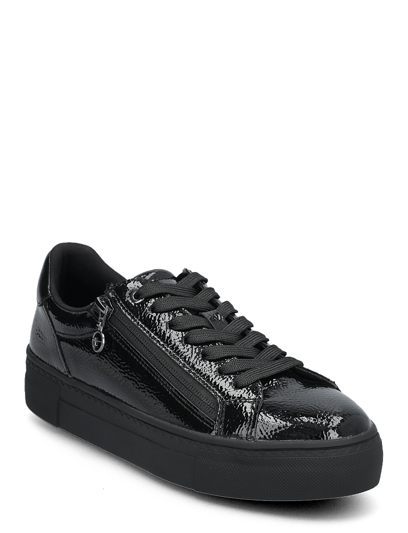 Tamaris - Women Lace-up - niedrige sneakers - black patent - 0