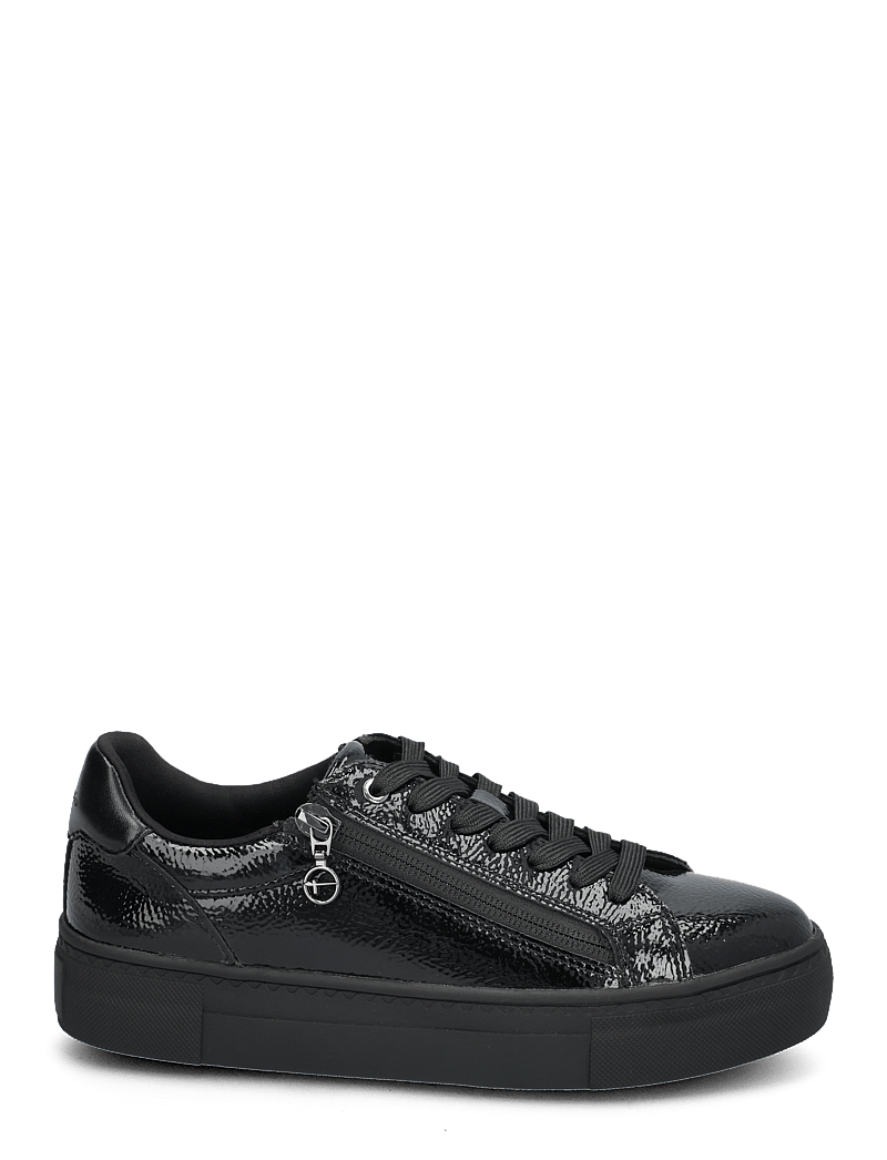 Tamaris - Women Lace-up - niedrige sneakers - black patent - 1
